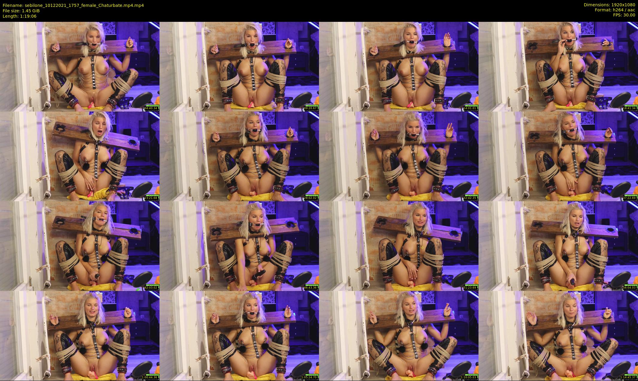 sebilone — 80 minute Chaturbate couple cam show recording, 1080p, Dec 10, 2021