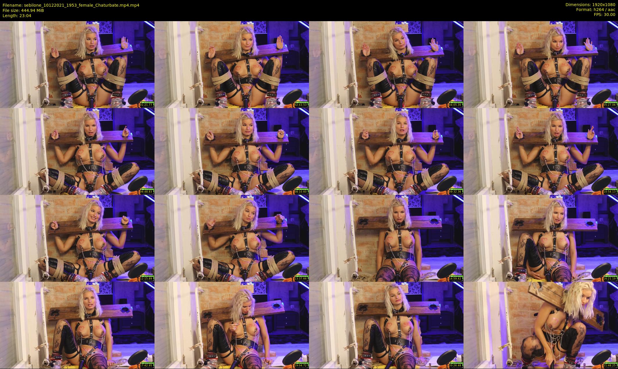 sebilone — 24 minute Chaturbate couple cam show recording, 1080p, Dec 10, 2021