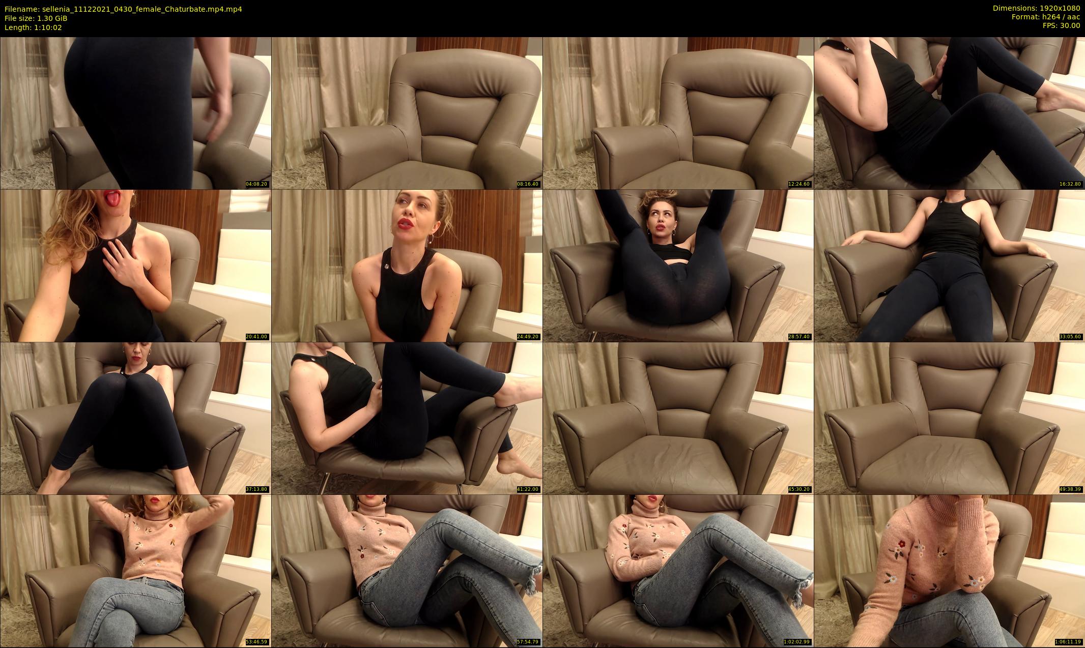 sellenia — 71 minute Chaturbate female cam show recording, 1080p, Dec 11, 2021