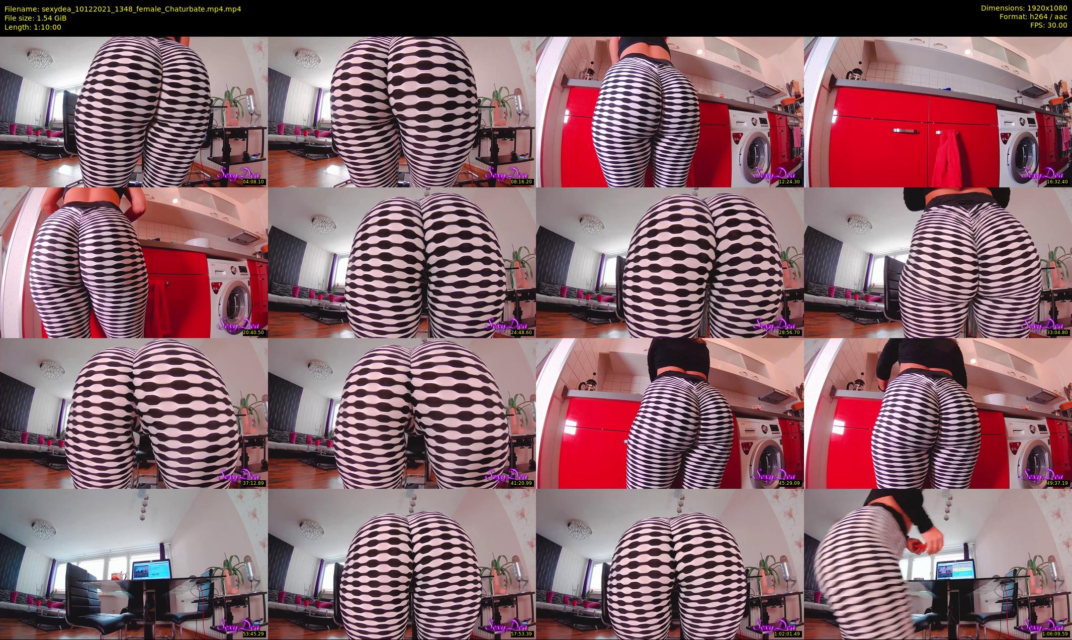 sexydea — 70 minute Chaturbate female cam show recording, 1080p, Dec 10, 2021