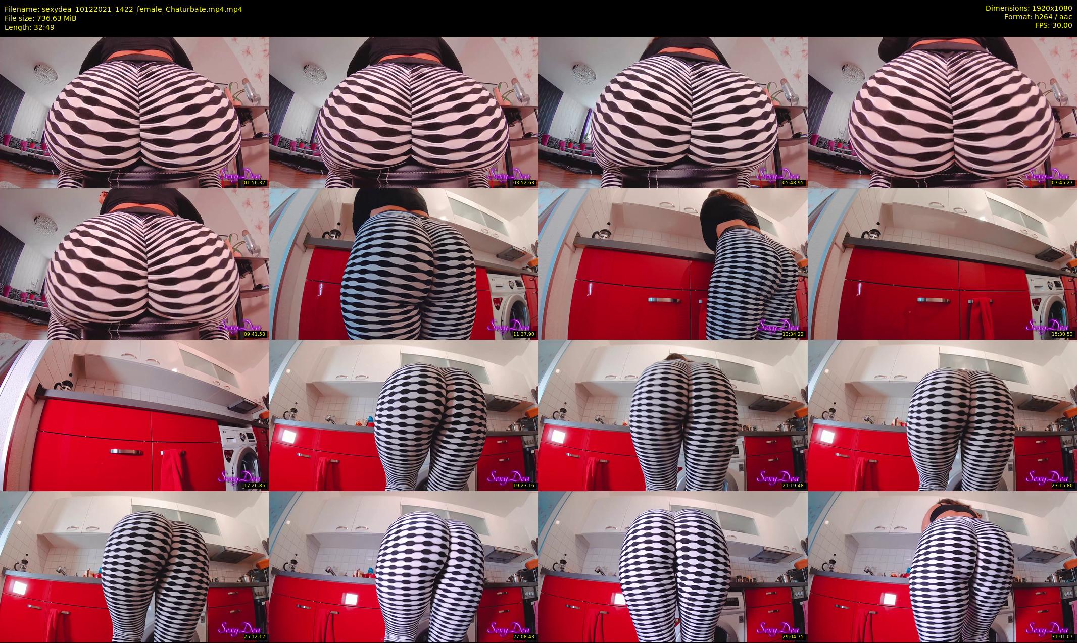 sexydea — 33 minute Chaturbate female cam show recording, 1080p, Dec 10, 2021
