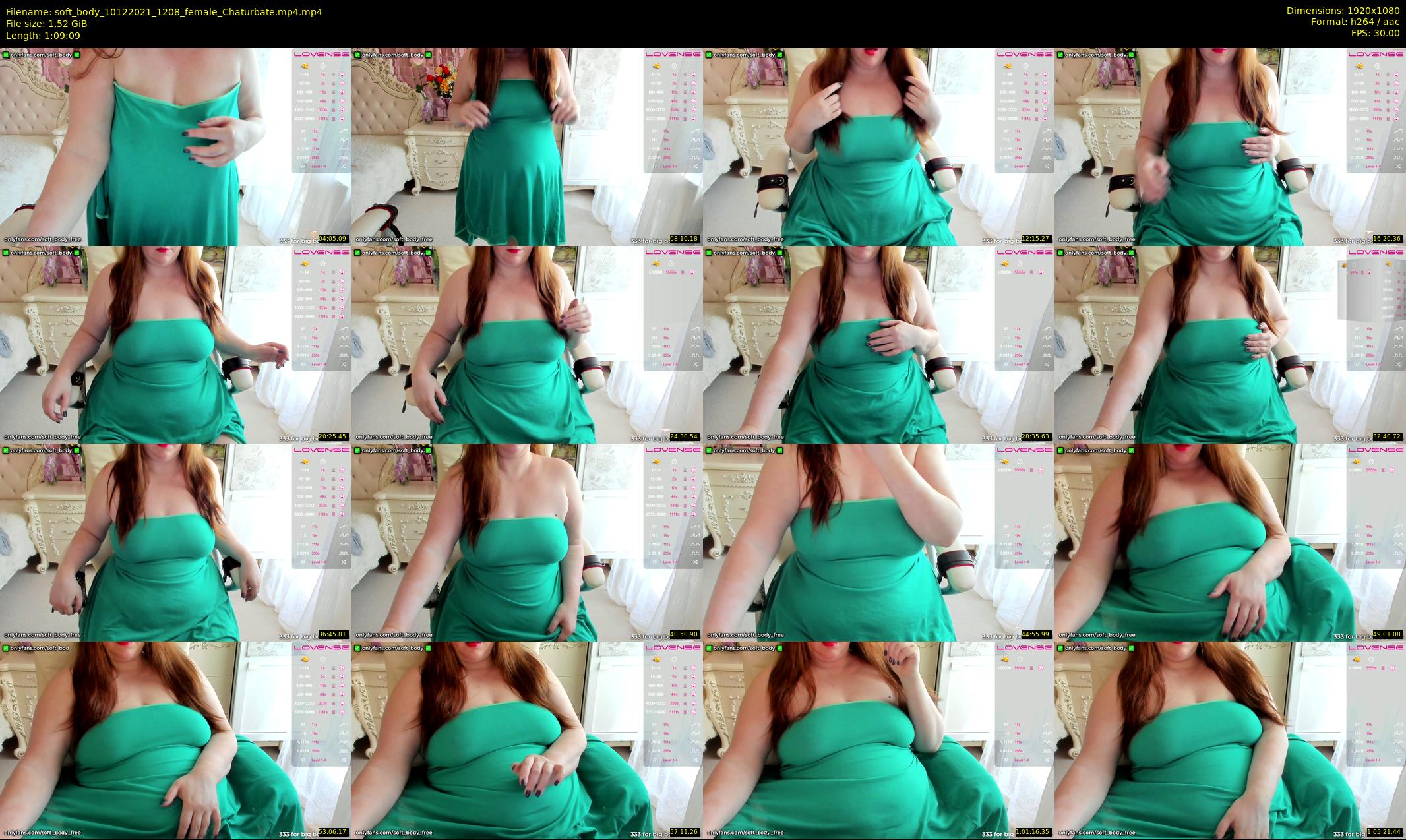 soft_body — 70 minute Chaturbate female cam show recording, 1080p, Dec 10, 2021