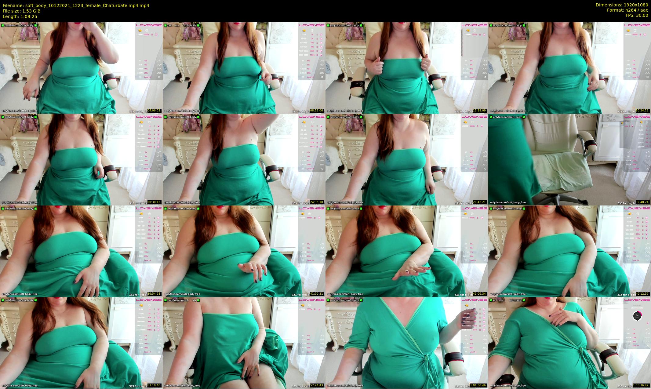 soft_body — 70 minute Chaturbate female cam show recording, 1080p, Dec 10, 2021