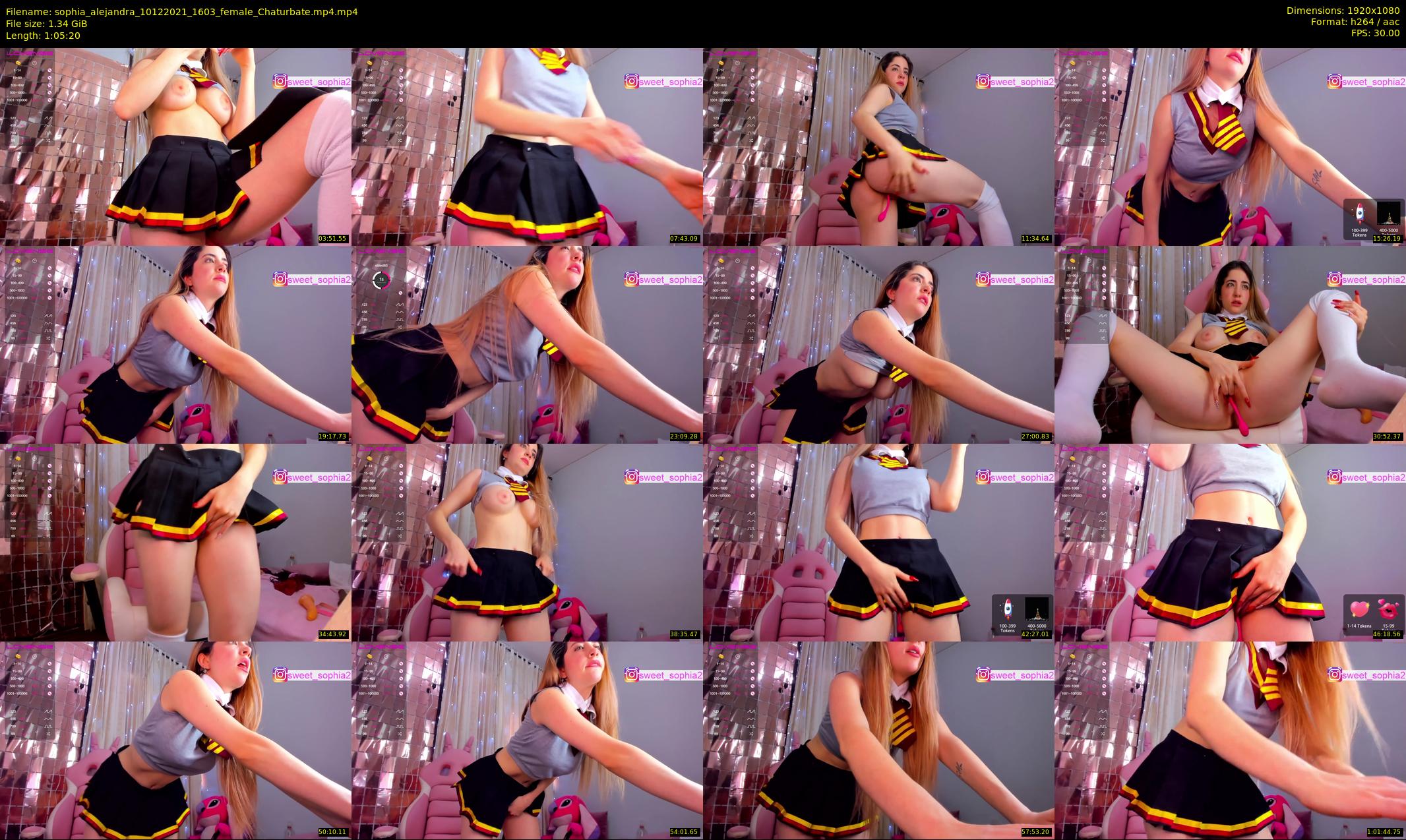 sophia_alejandra — 66 minute Chaturbate female cam show recording, 1080p, Dec 10, 2021