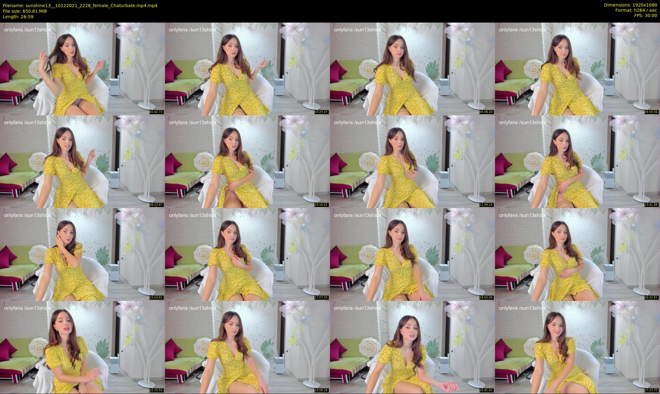 sunshine13_ — 29 minute Chaturbate female cam show recording, 1080p, Dec 10, 2021