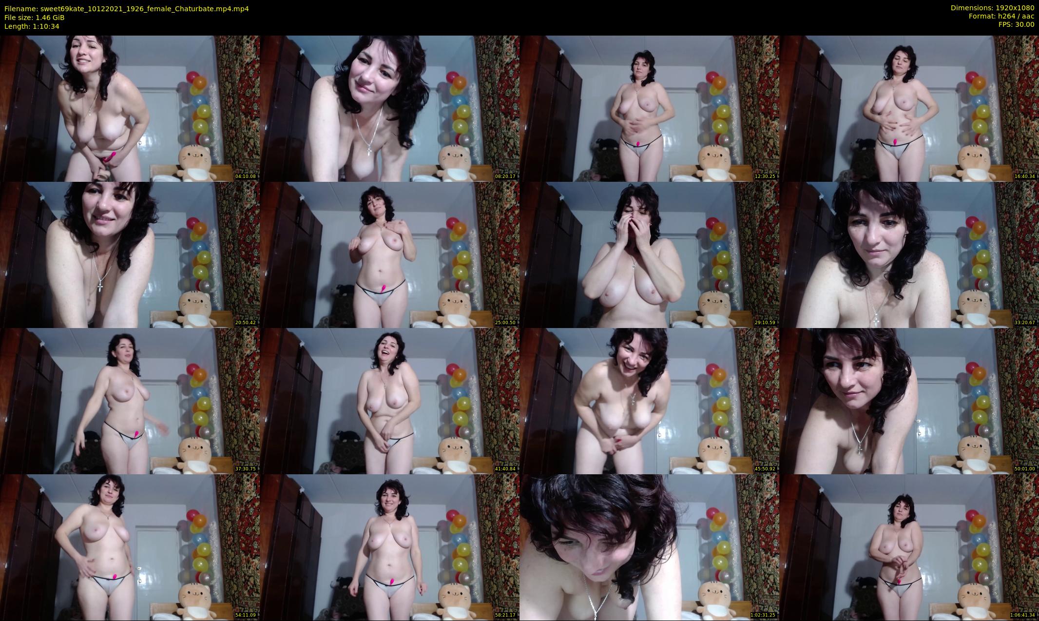 sweet69kate — 71 minute Chaturbate female cam show recording, 1080p, Dec 10, 2021