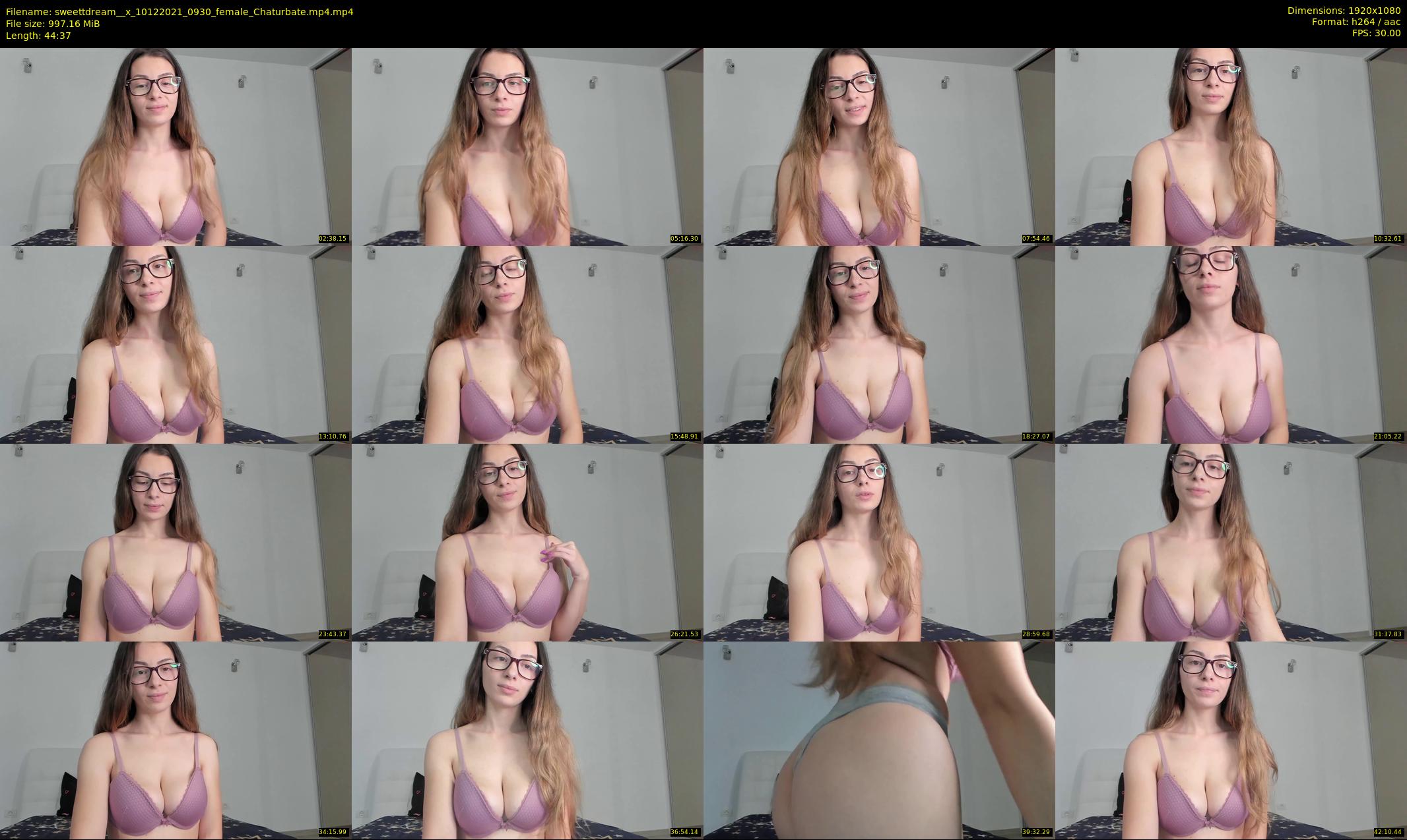 sweettdream__x — 45 minute Chaturbate female cam show recording, 1080p, Dec 10, 2021