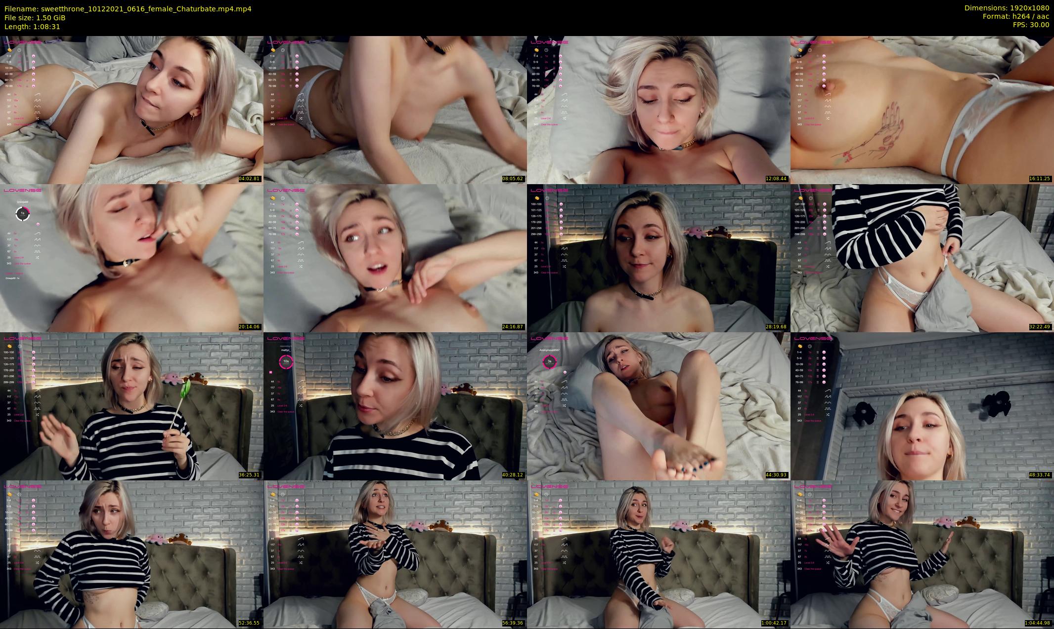 sweetthrone — 69 minute Chaturbate couple cam show recording, 1080p, Dec 10, 2021