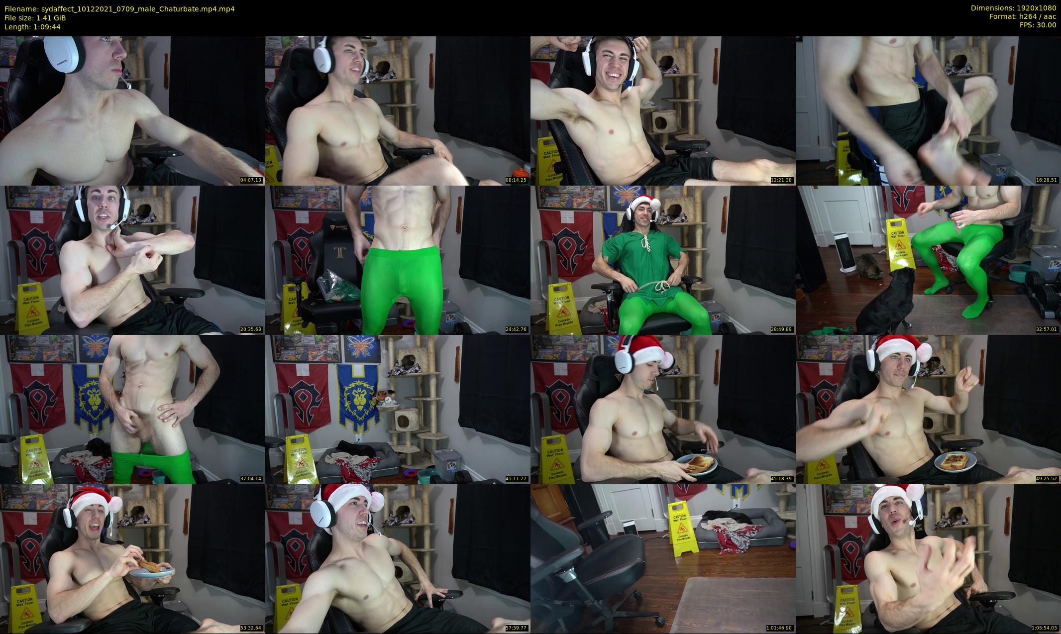 sydaffect — 70 minute Chaturbate male cam show recording, 1080p, Dec 10, 2021
