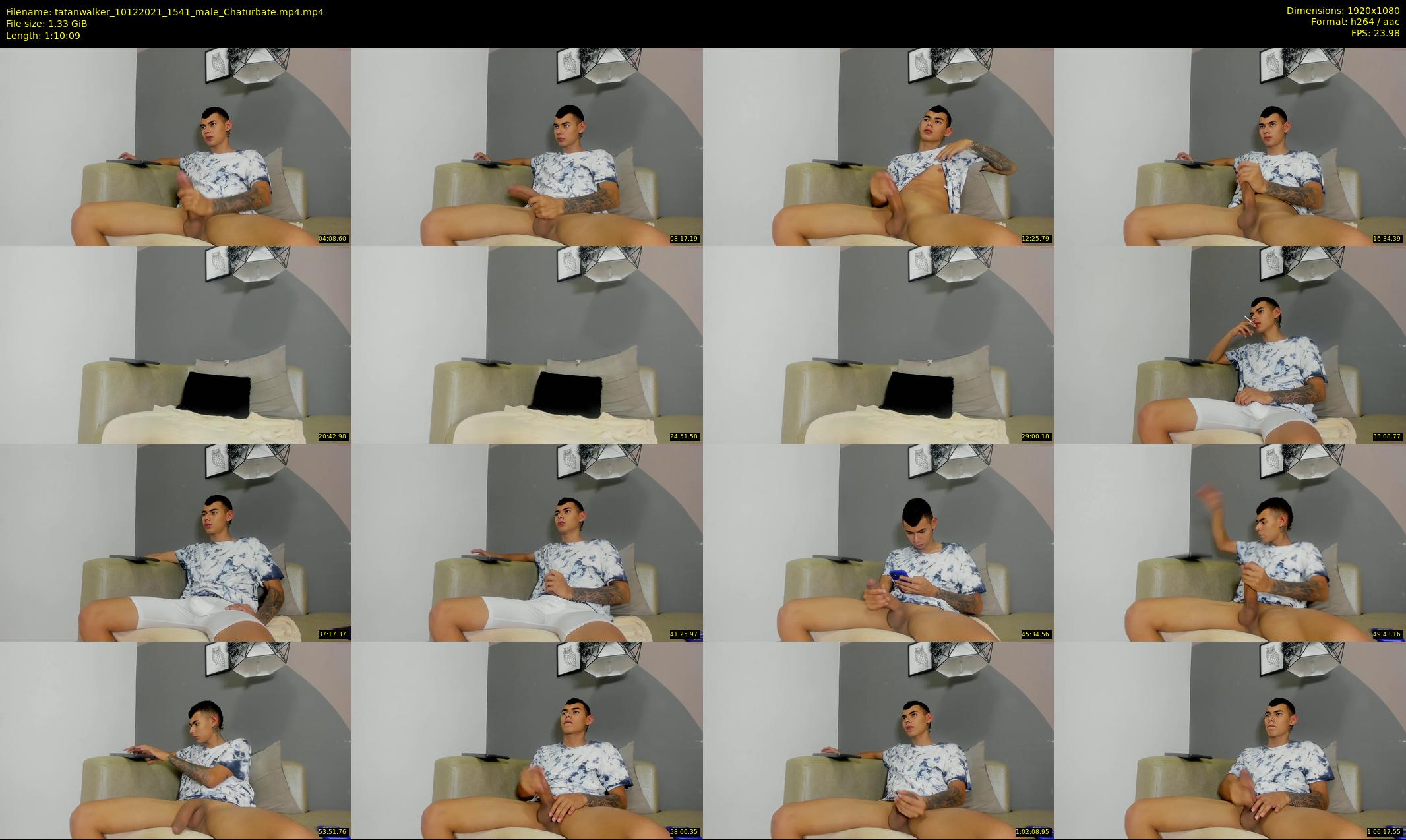 tatanwalker — 71 minute Chaturbate male cam show recording, 1080p, Dec 10, 2021