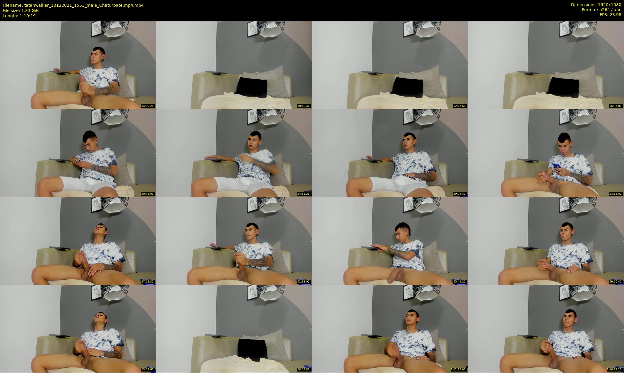 tatanwalker — 71 minute Chaturbate male cam show recording, 1080p, Dec 10, 2021