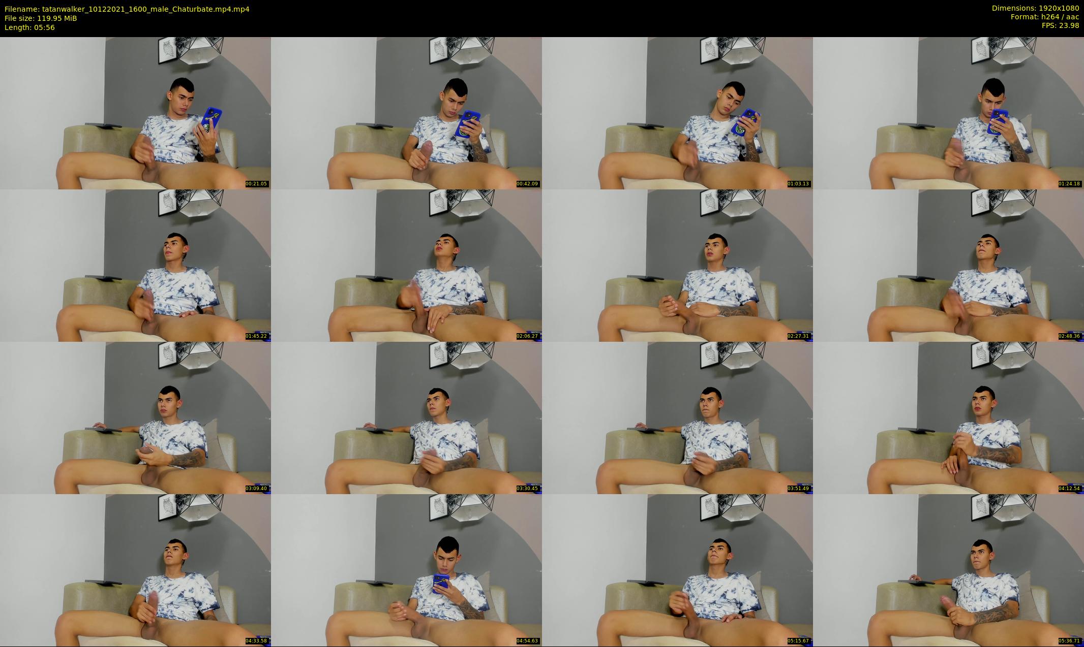tatanwalker — 6 minute Chaturbate male cam show recording, 1080p, Dec 10, 2021