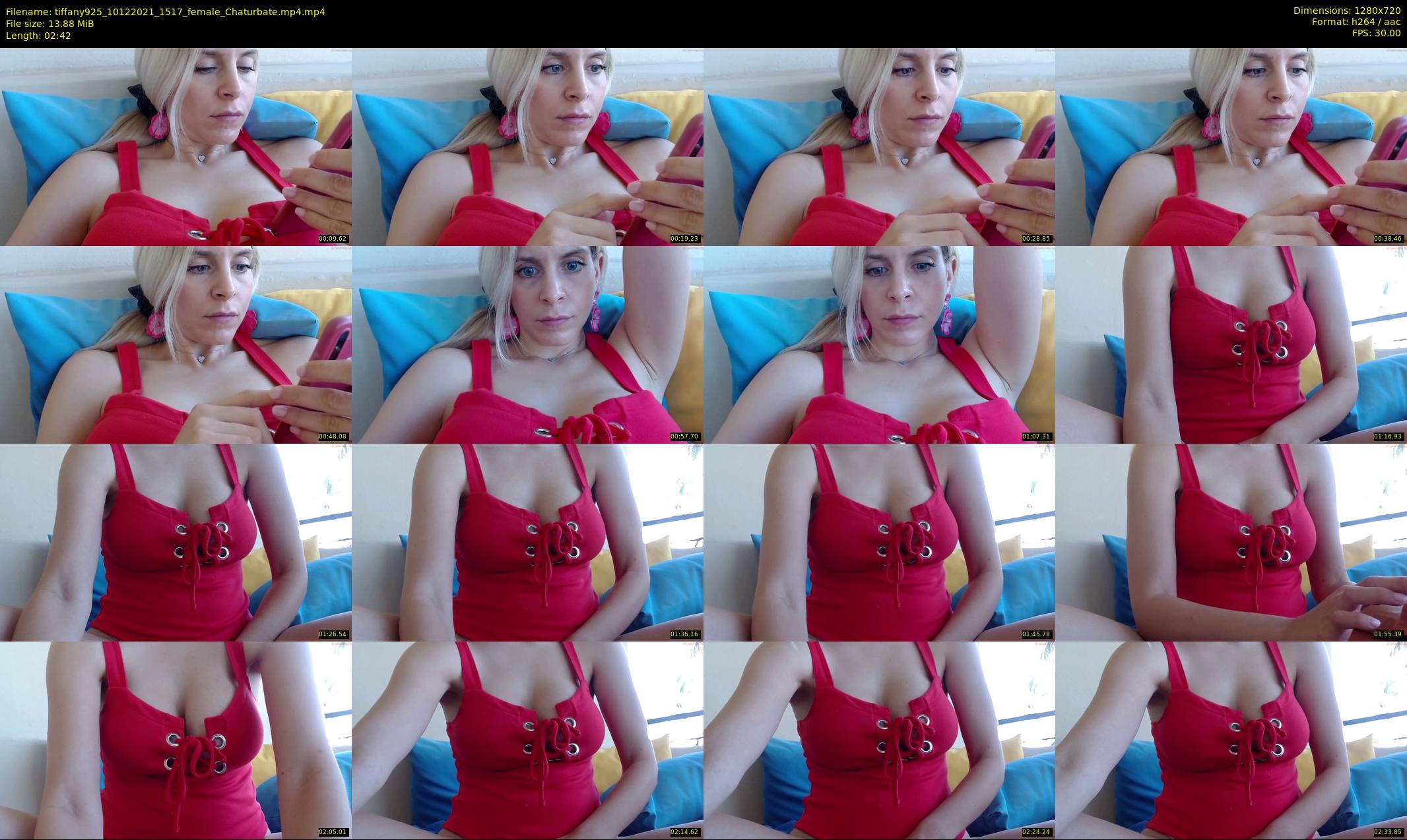 tiffany925 — 3 minute Chaturbate female cam show recording, 720p, Dec 10, 2021