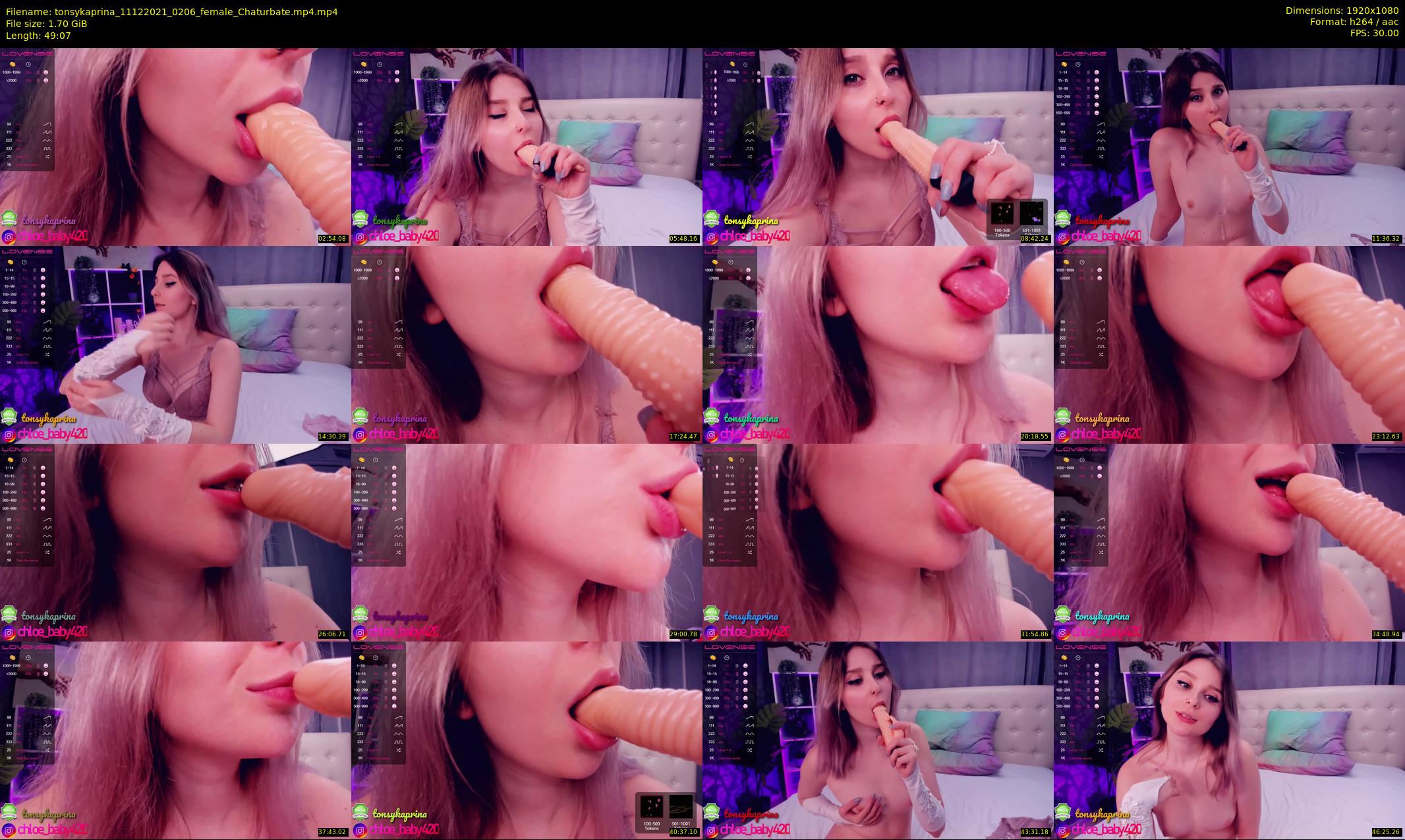 tonsykaprina — 50 minute Chaturbate couple cam show recording, 1080p, Dec 11, 2021