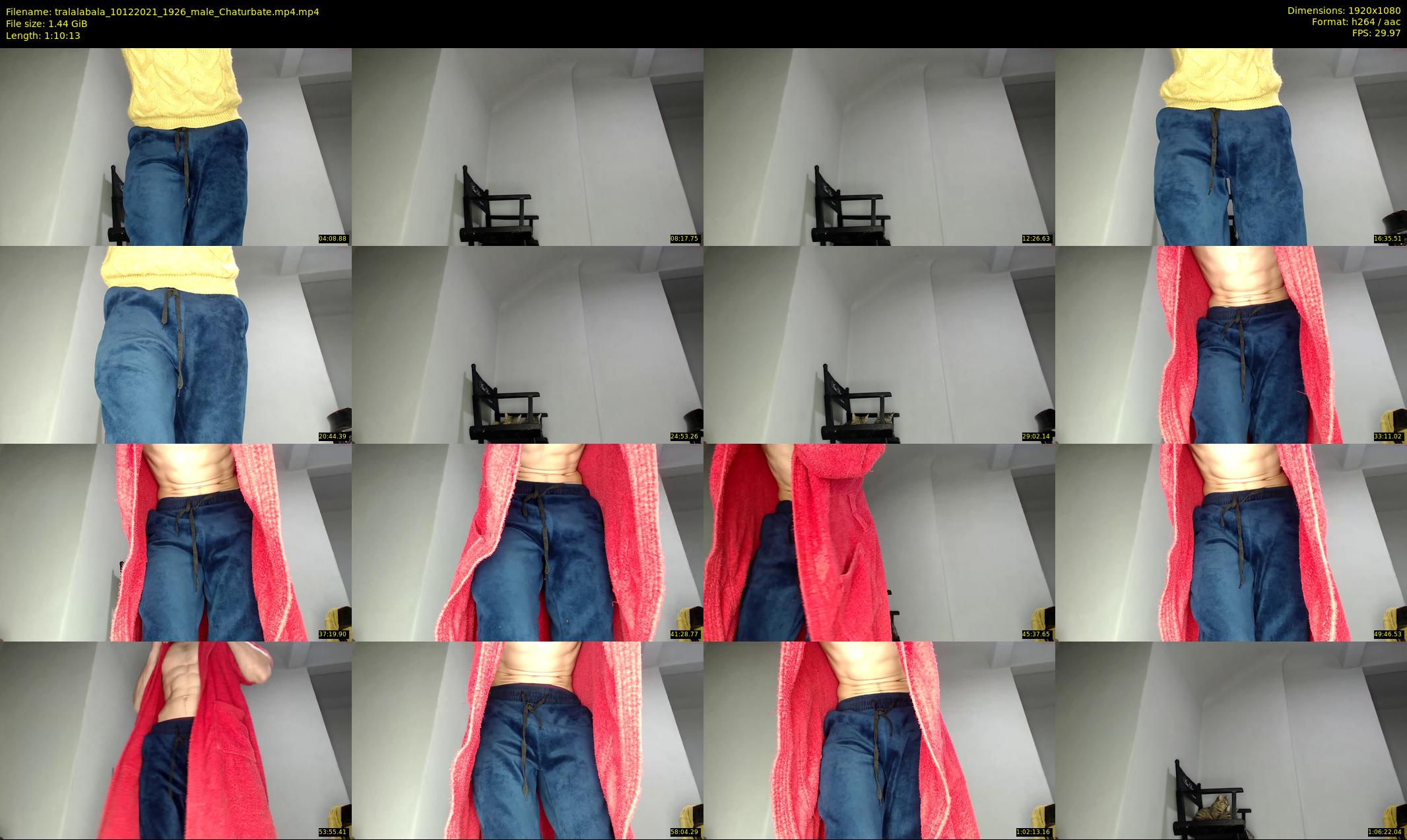tralalabala — 71 minute Chaturbate male cam show recording, 1080p, Dec 10, 2021
