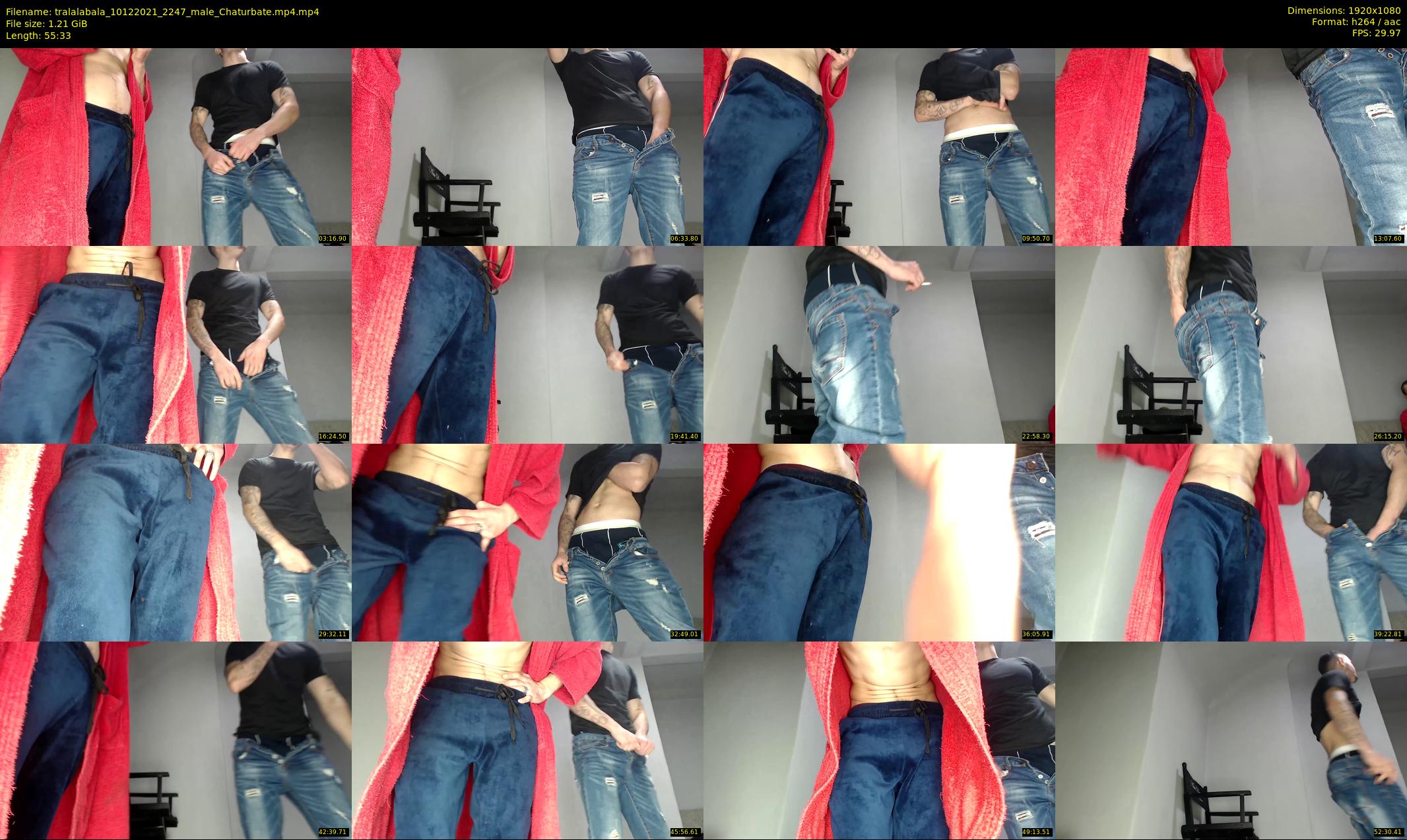 tralalabala — 56 minute Chaturbate male cam show recording, 1080p, Dec 10, 2021