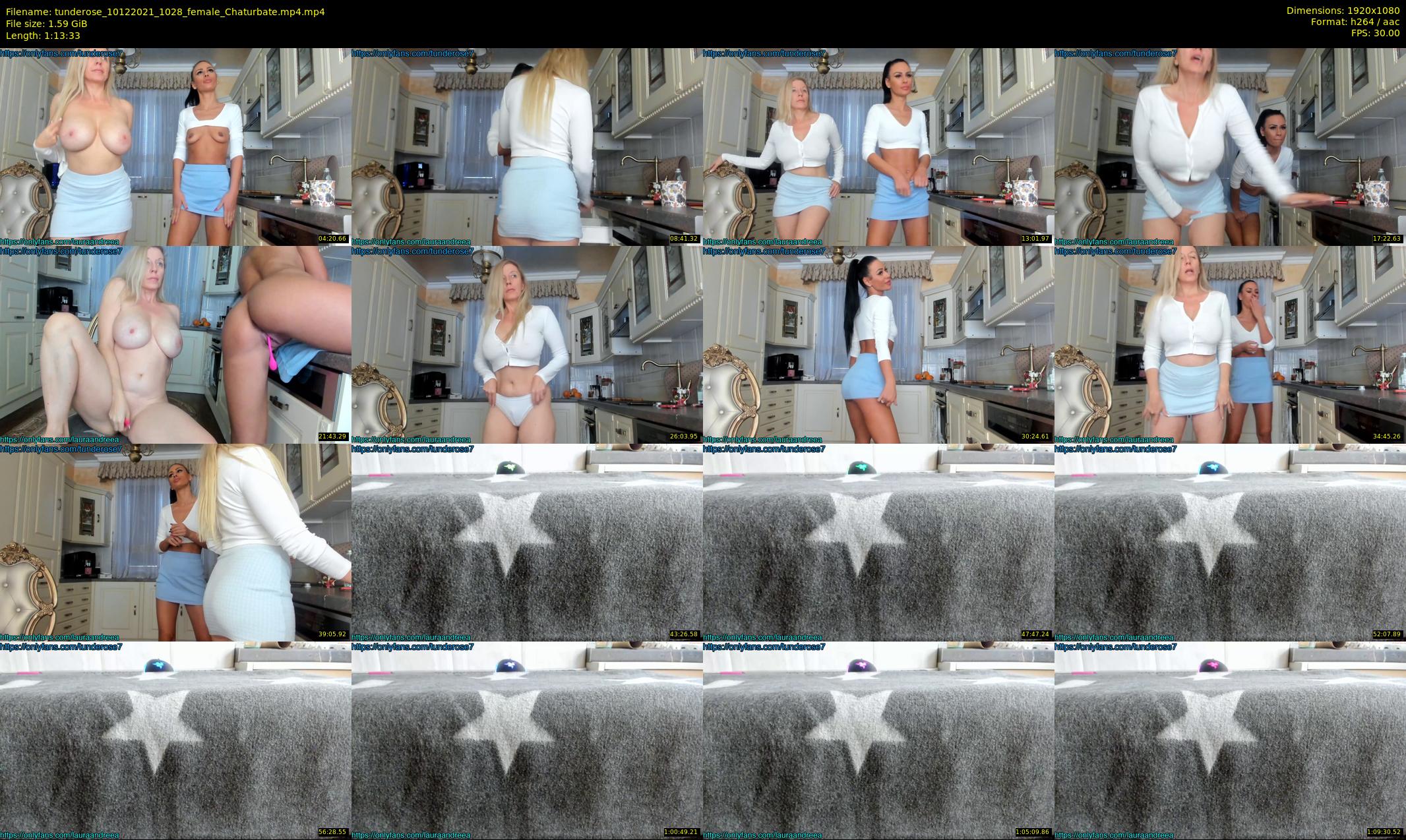 tunderose — 74 minute Chaturbate female cam show recording, 1080p, Dec 10, 2021