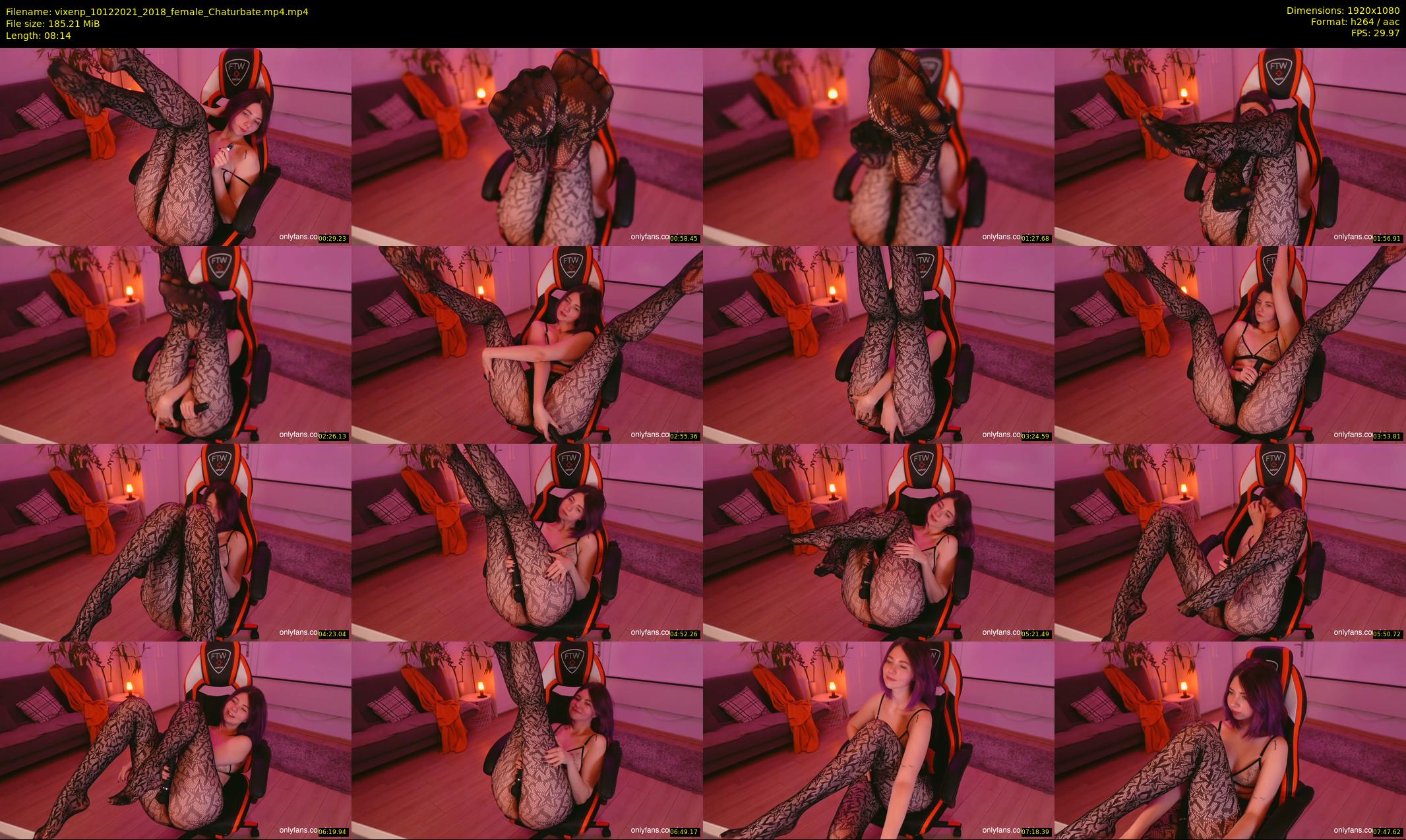 vixenp — 9 minute Chaturbate female cam show recording, 1080p, Dec 10, 2021