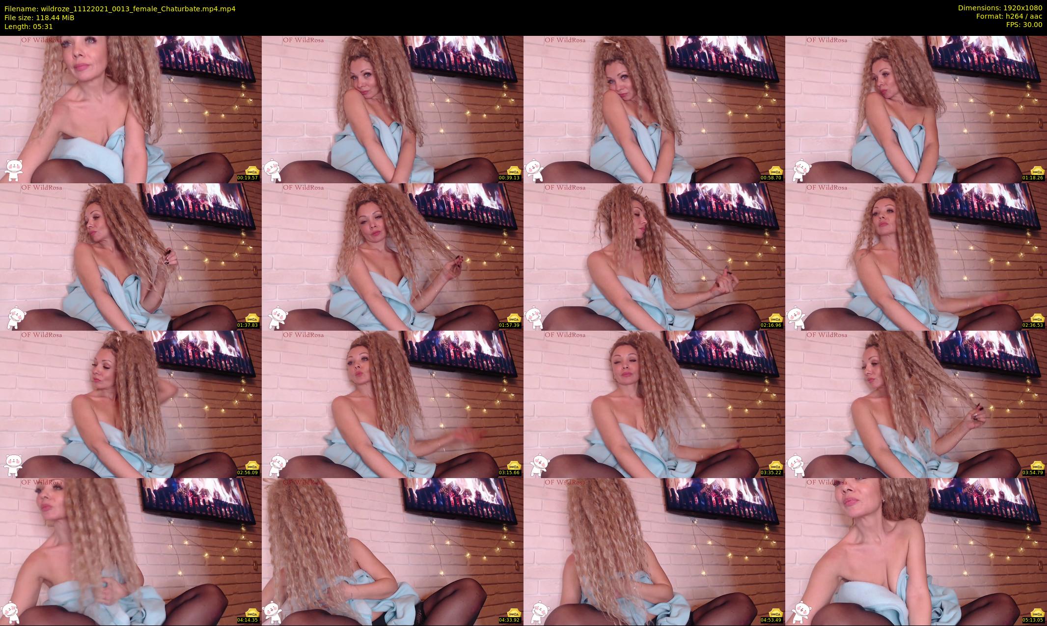 wildroze — 6 minute Chaturbate female cam show recording, 1080p, Dec 11, 2021