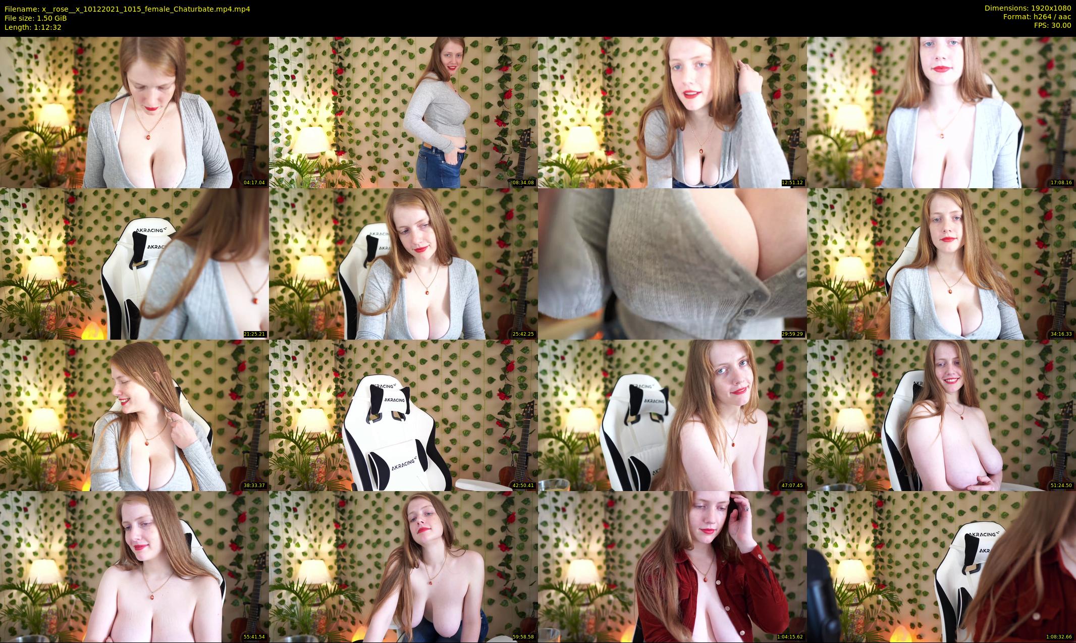 x__rose__x — 73 minute Chaturbate female cam show recording, 1080p, Dec 10, 2021