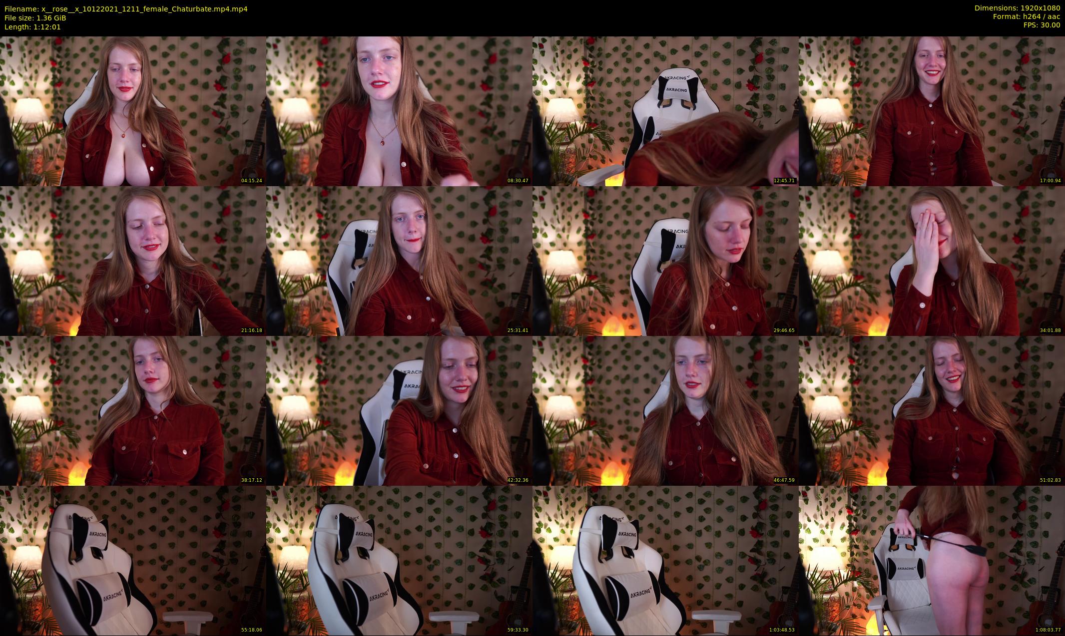x__rose__x — 73 minute Chaturbate female cam show recording, 1080p, Dec 10, 2021