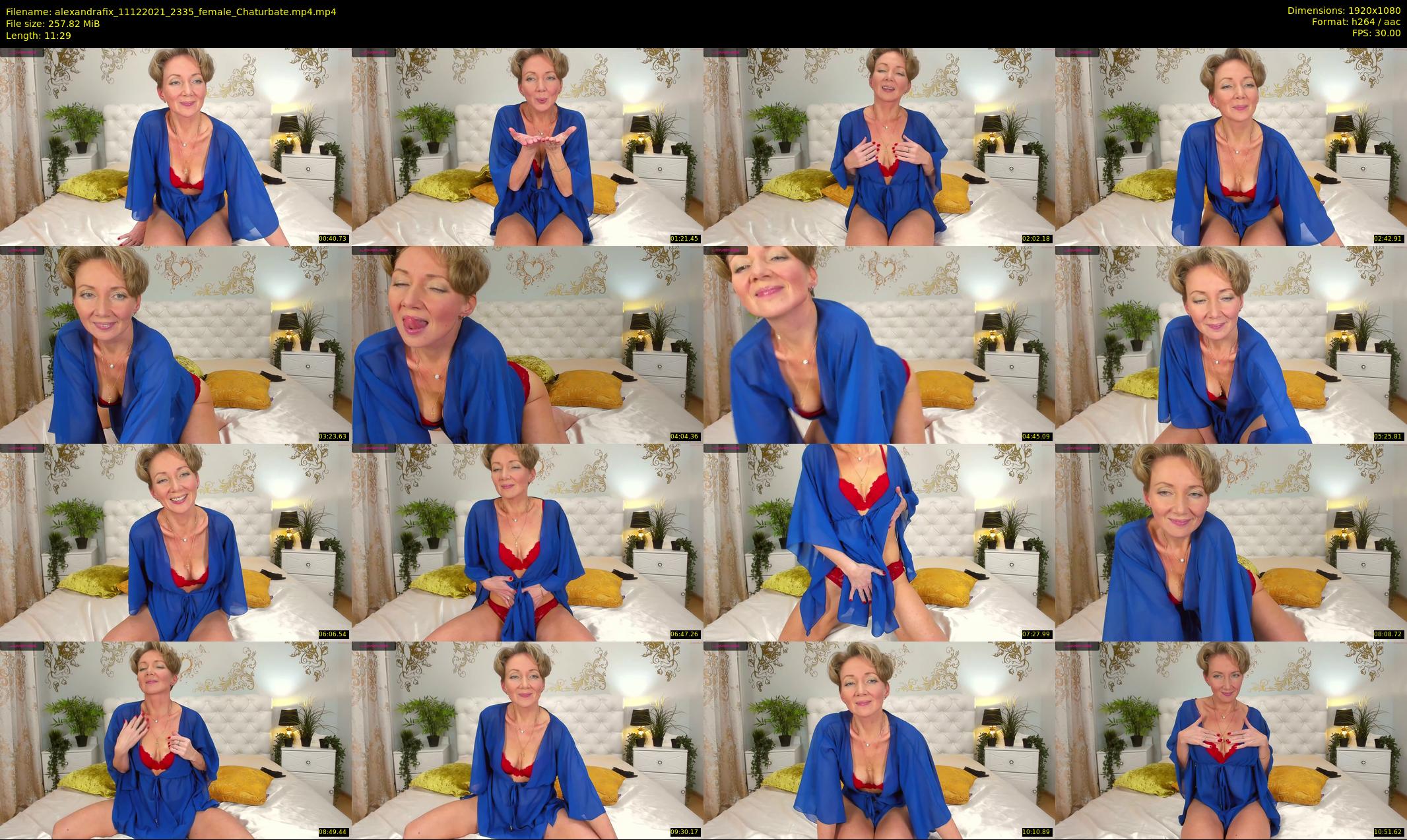 alexandrafix — 12 minute Chaturbate female cam show recording, 1080p, Dec 11, 2021