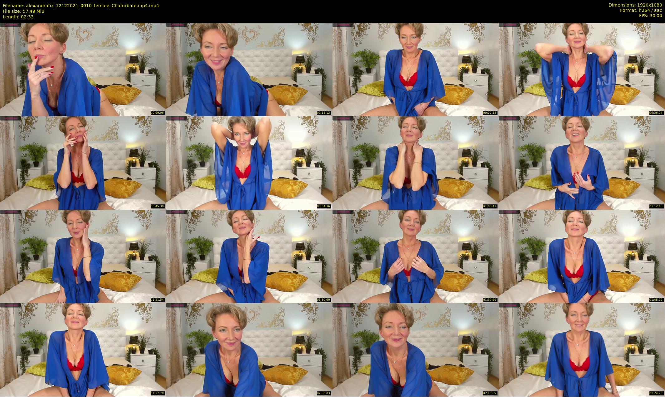 alexandrafix — 3 minute Chaturbate female cam show recording, 1080p, Dec 12, 2021