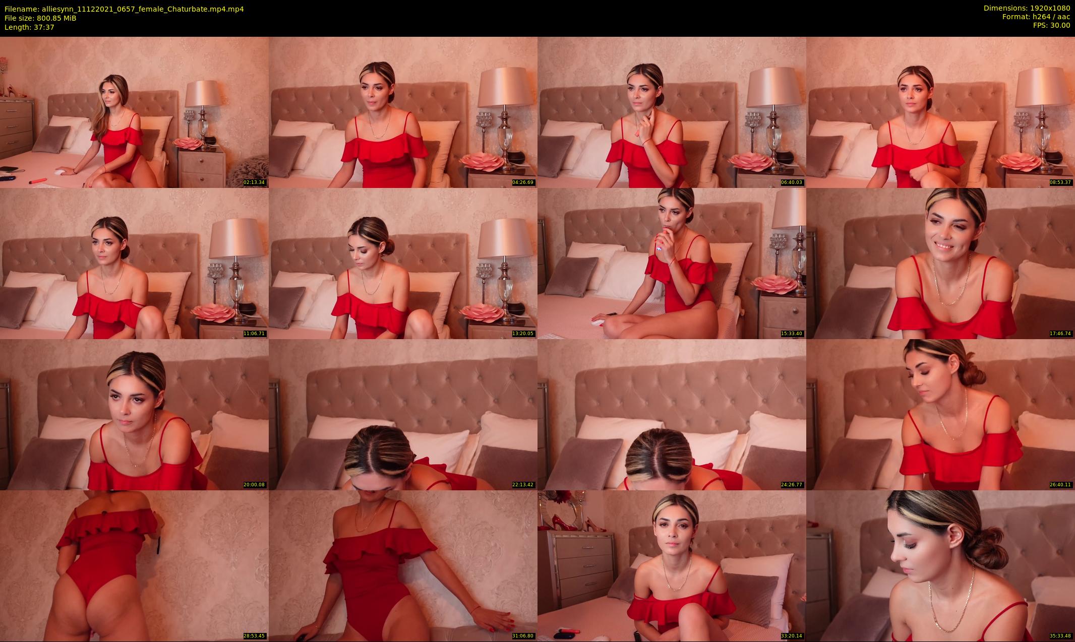 alliesynn — 38 minute Chaturbate female cam show recording, 1080p, Dec 11, 2021