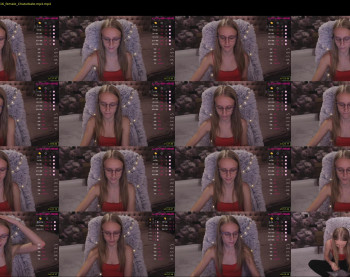 angeellina — 45 minute Chaturbate female cam show recording, 1080p, Dec 12, 2021