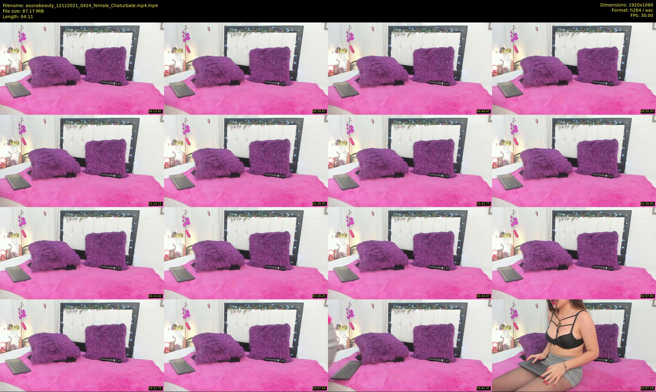 asunabeauty — 5 minute Chaturbate female cam show recording, 1080p, Dec 12, 2021
