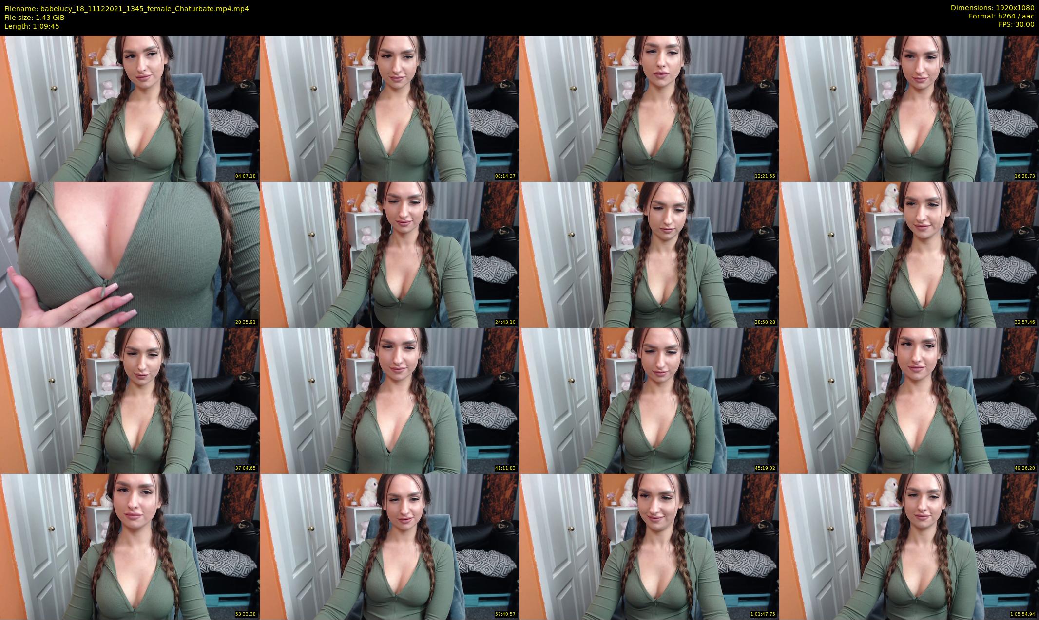 babelucy_18 — 70 minute Chaturbate female cam show recording, 1080p, Dec 11, 2021