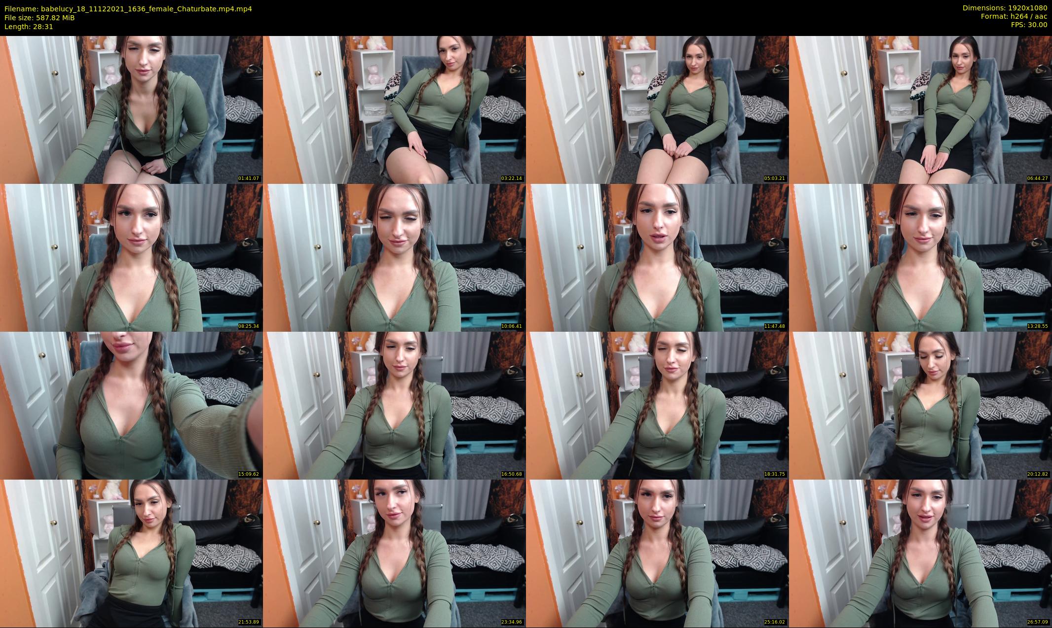 babelucy_18 — 29 minute Chaturbate female cam show recording, 1080p, Dec 11, 2021