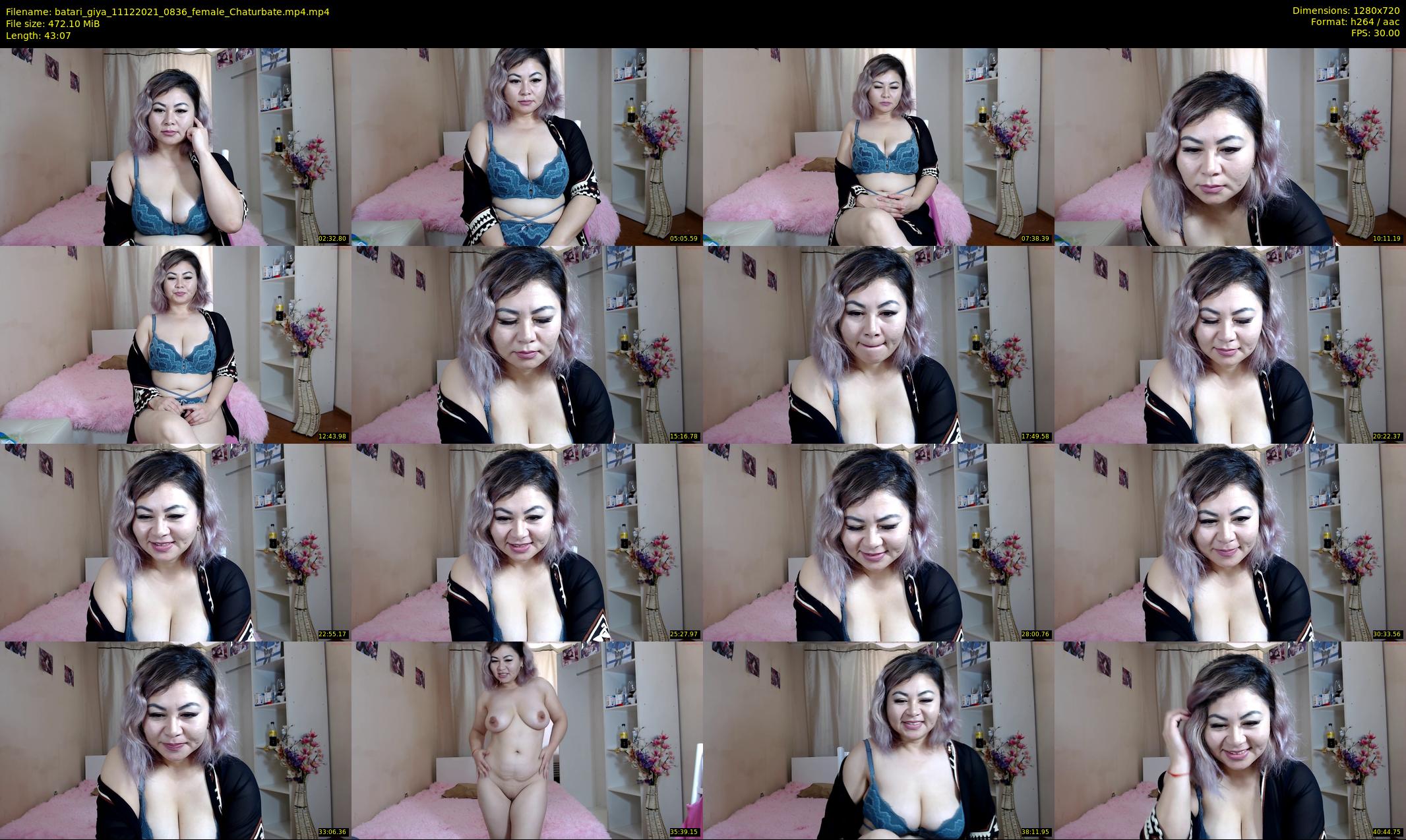 batari_giya — 44 minute Chaturbate female cam show recording, 720p, Dec 11, 2021