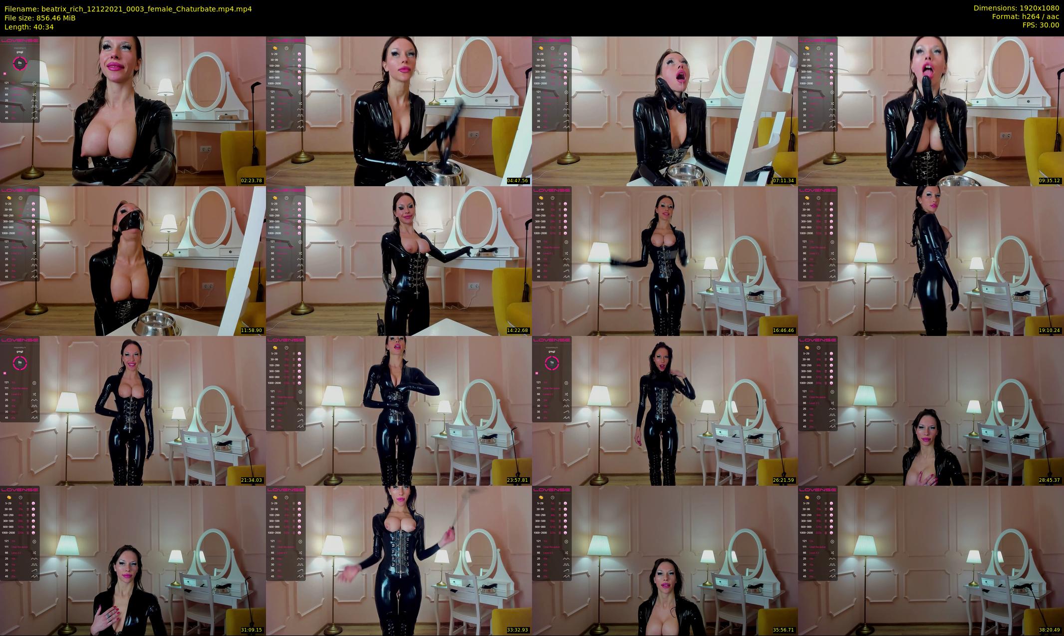 beatrix_rich — 41 minute Chaturbate female cam show recording, 1080p, Dec 12, 2021