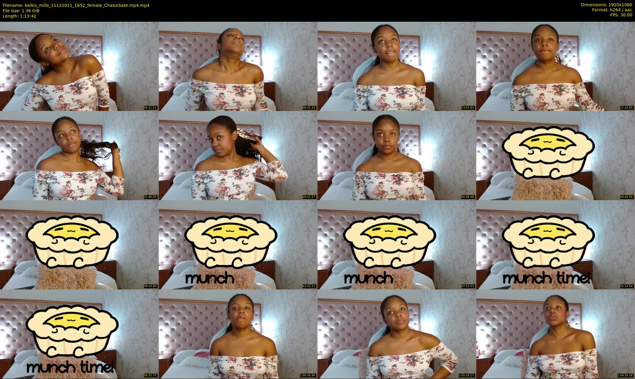 belkis_mills — 74 minute Chaturbate female cam show recording, 1080p, Dec 11, 2021