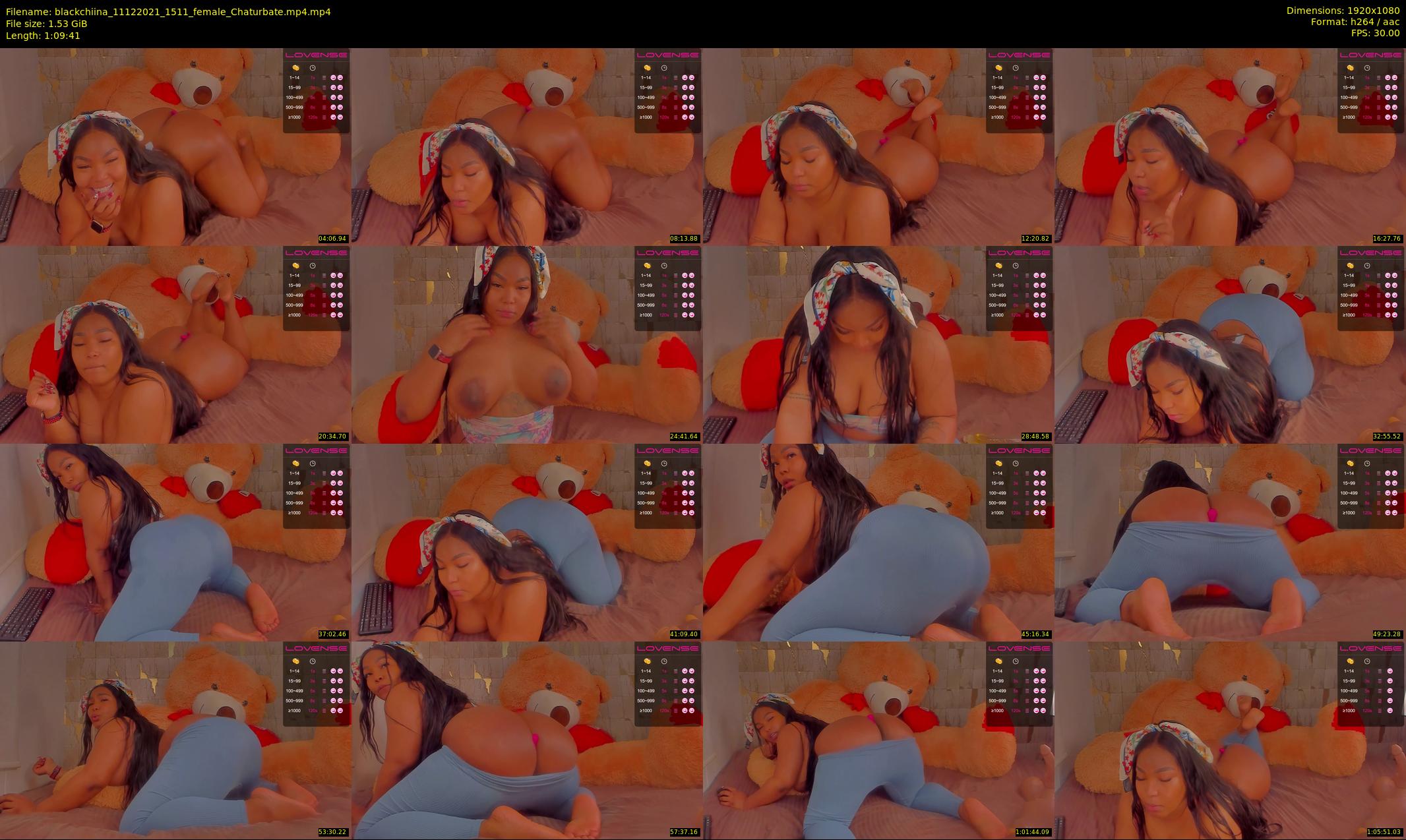 blackchiina — 70 minute Chaturbate female cam show recording, 1080p, Dec 11, 2021