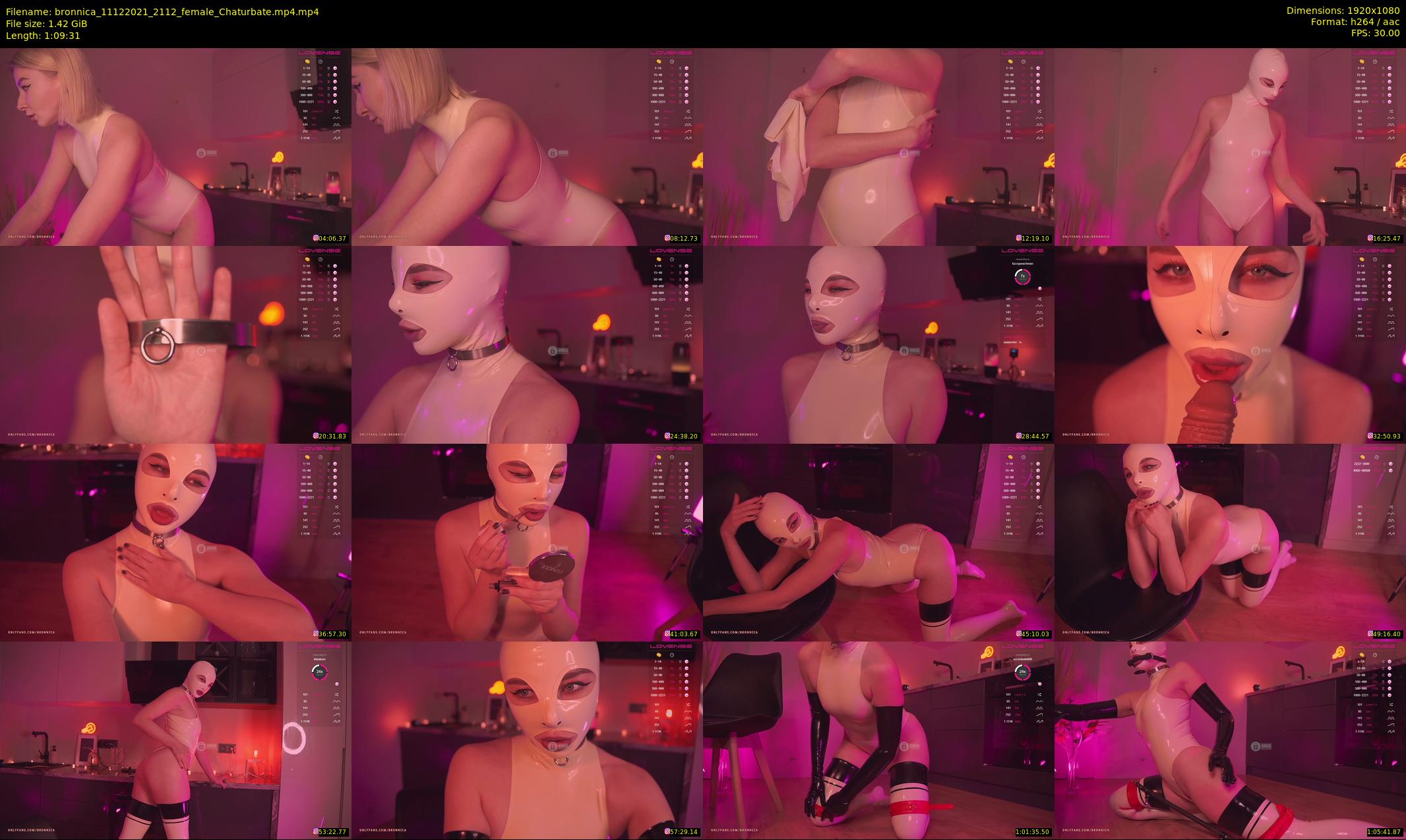bronnica — 70 minute Chaturbate female cam show recording, 1080p, Dec 11, 2021