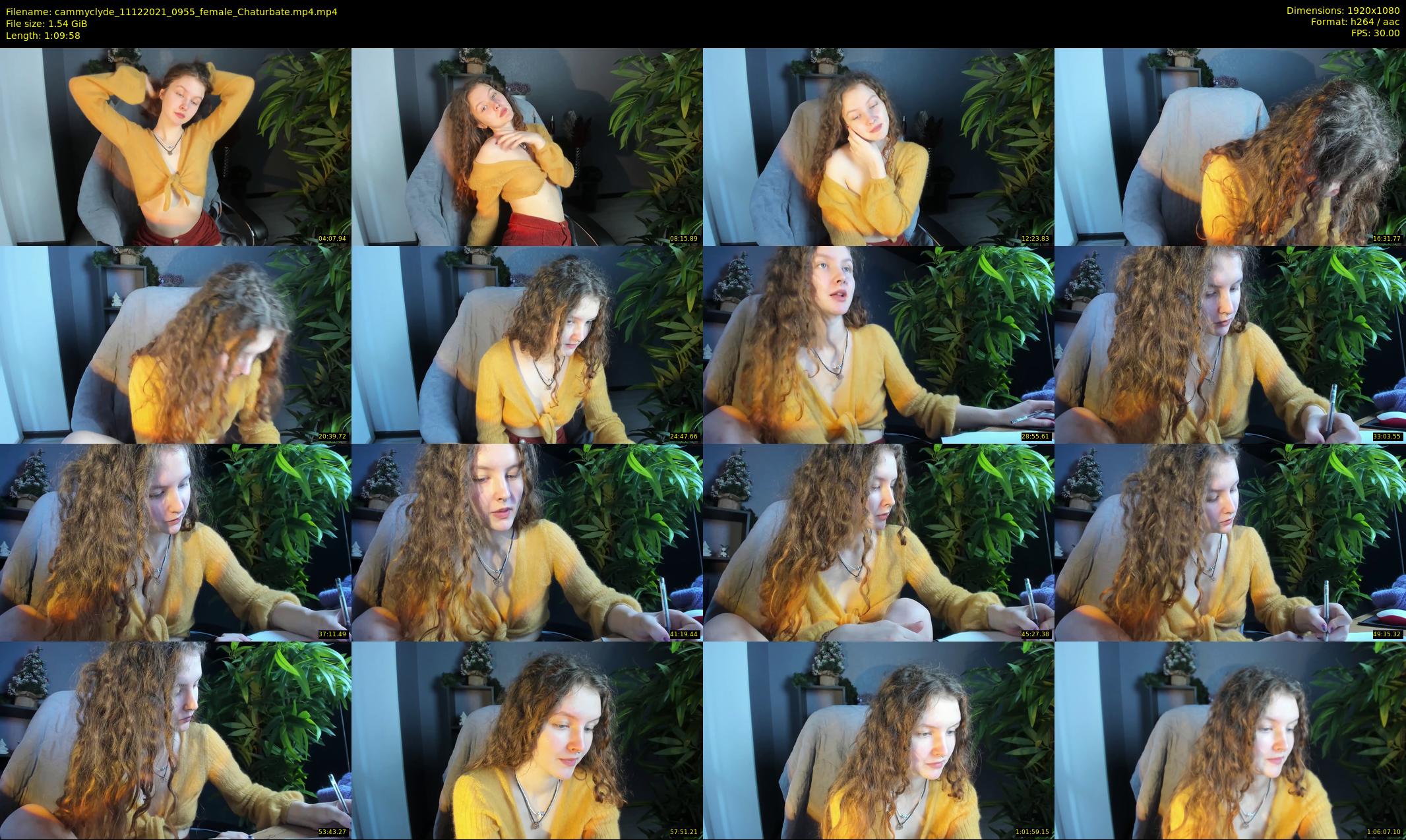 cammyclyde — 70 minute Chaturbate female cam show recording, 1080p, Dec 11, 2021