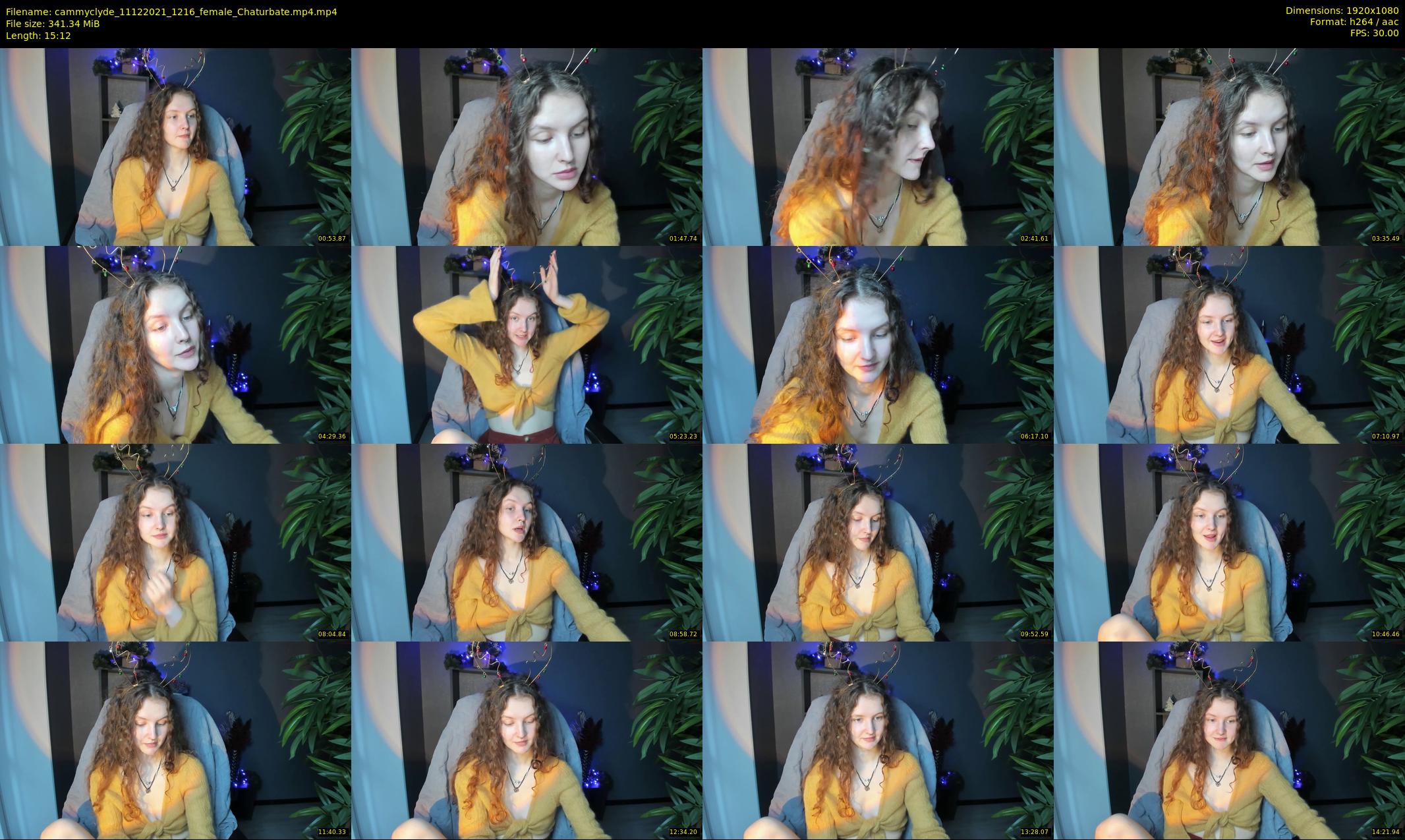 cammyclyde — 16 minute Chaturbate female cam show recording, 1080p, Dec 11, 2021