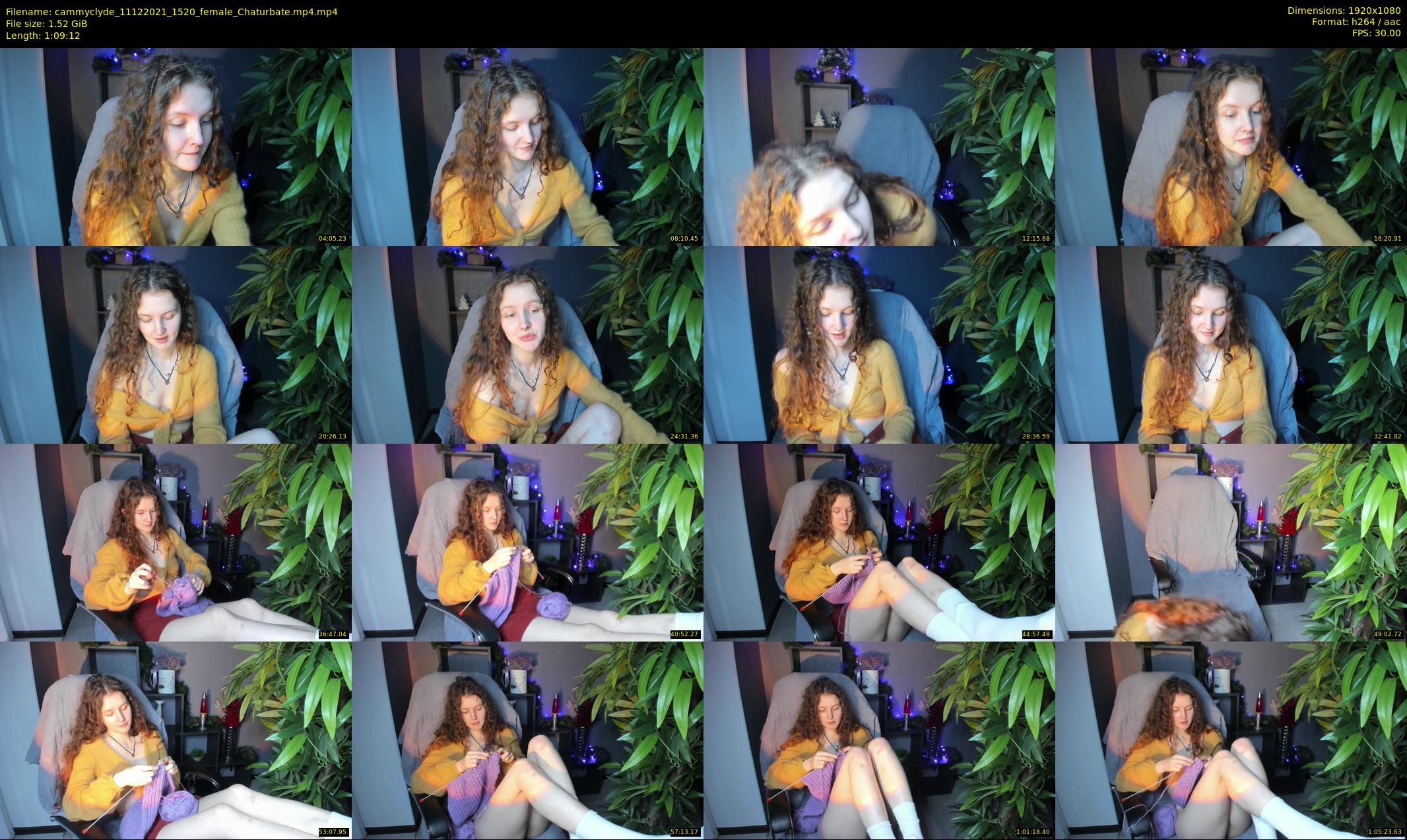cammyclyde — 70 minute Chaturbate female cam show recording, 1080p, Dec 11, 2021