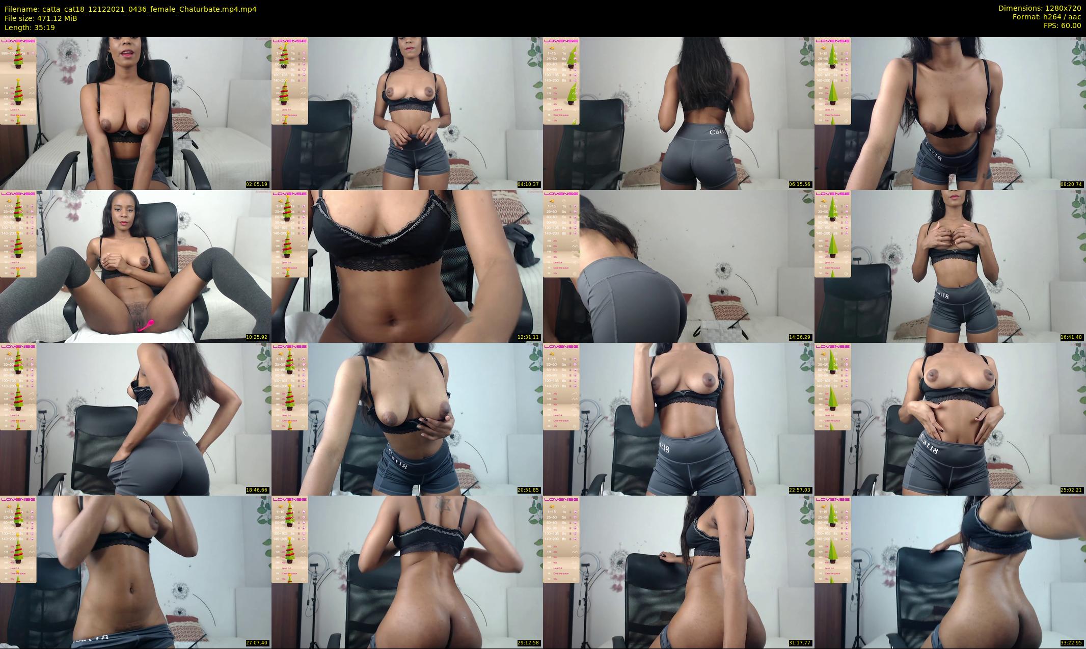 catta_cat18 — 36 minute Chaturbate female cam show recording, 720p, Dec 12, 2021