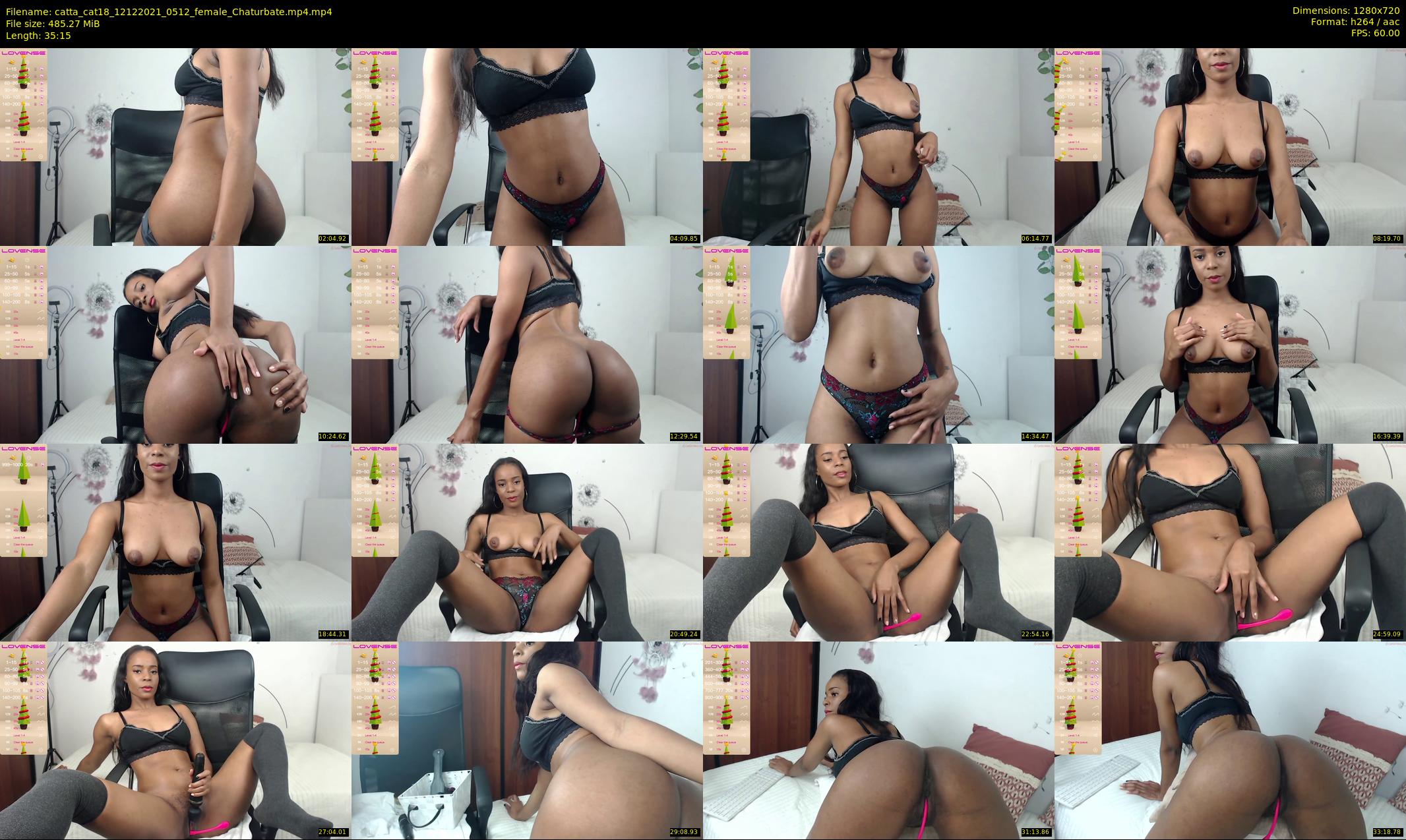 catta_cat18 — 36 minute Chaturbate female cam show recording, 720p, Dec 12, 2021