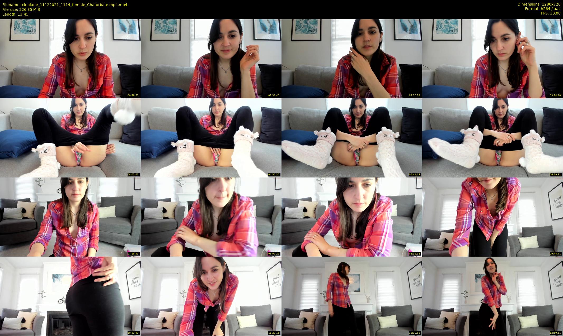 cleolane — 14 minute Chaturbate female cam show recording, 720p, Dec 11, 2021