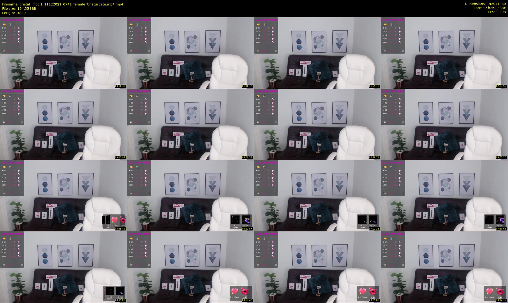 cristal__hot_1 — 11 minute Chaturbate female cam show recording, 1080p, Dec 11, 2021