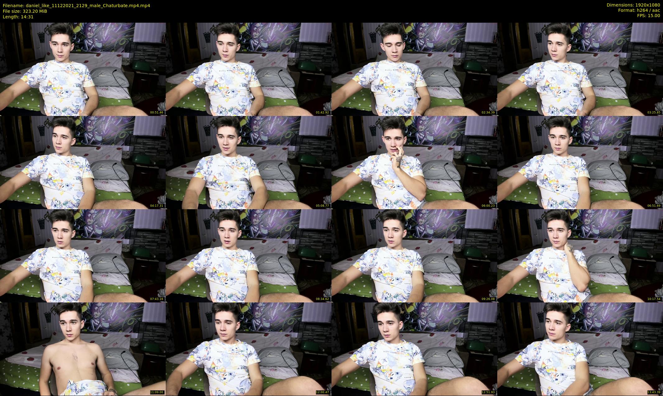 daniel_like — 15 minute Chaturbate male cam show recording, 1080p, Dec 11, 2021