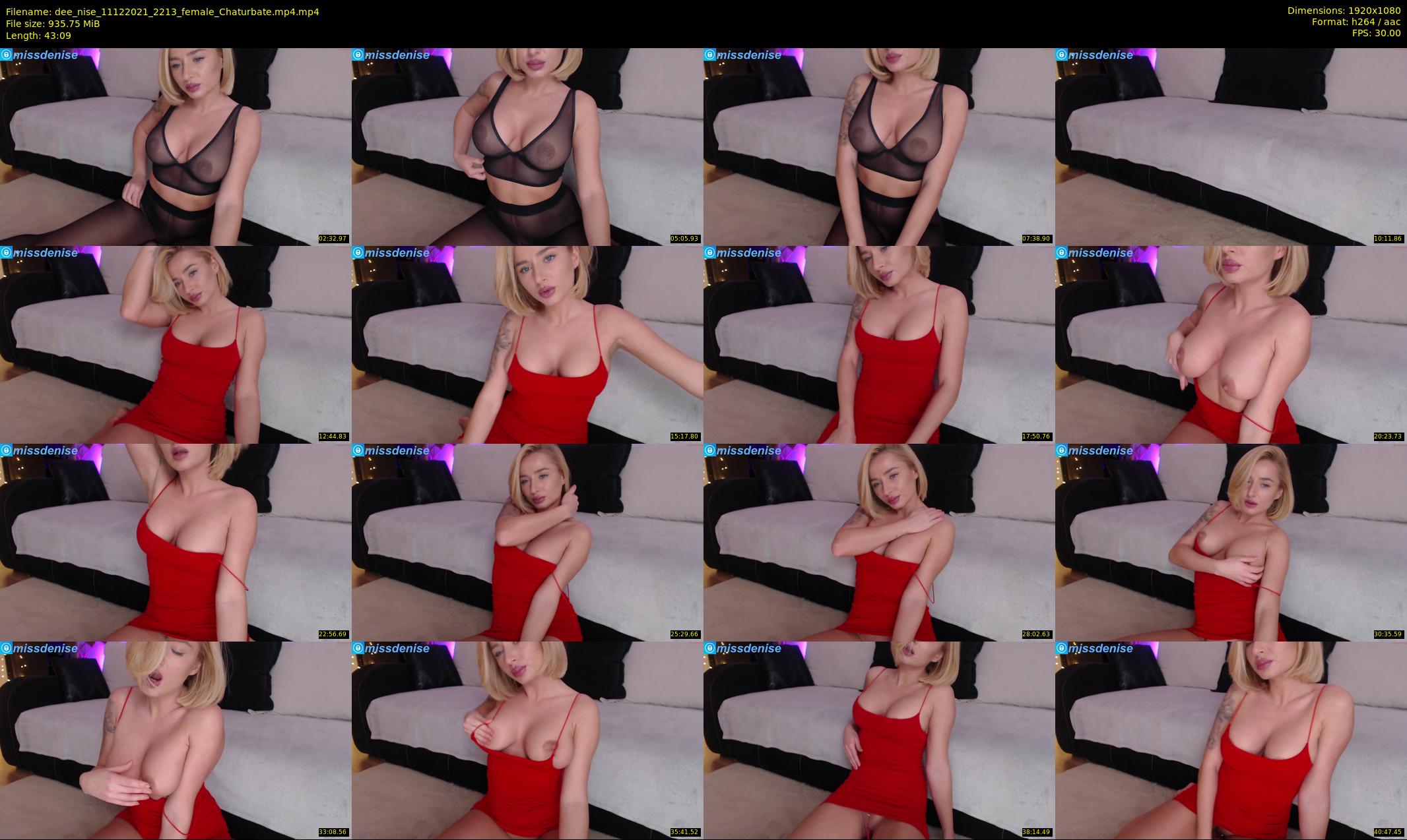 dee_nise — 44 minute Chaturbate female cam show recording, 1080p, Dec 11, 2021