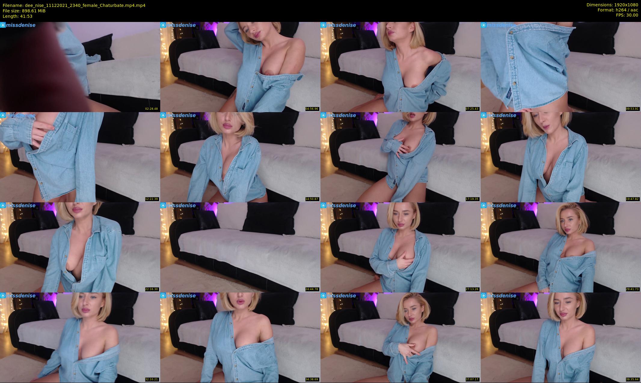 dee_nise — 42 minute Chaturbate female cam show recording, 1080p, Dec 11, 2021