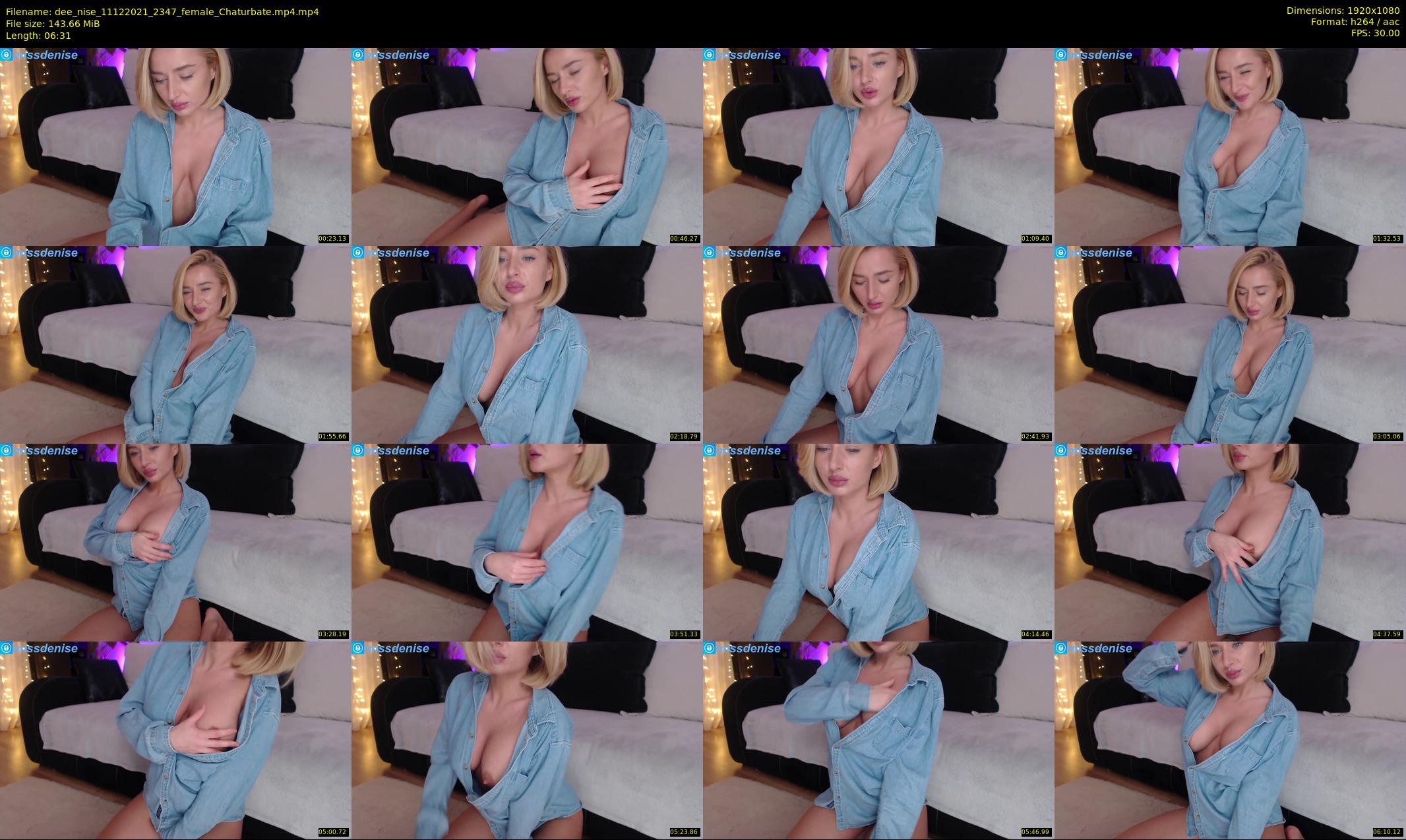 dee_nise — 7 minute Chaturbate female cam show recording, 1080p, Dec 11, 2021