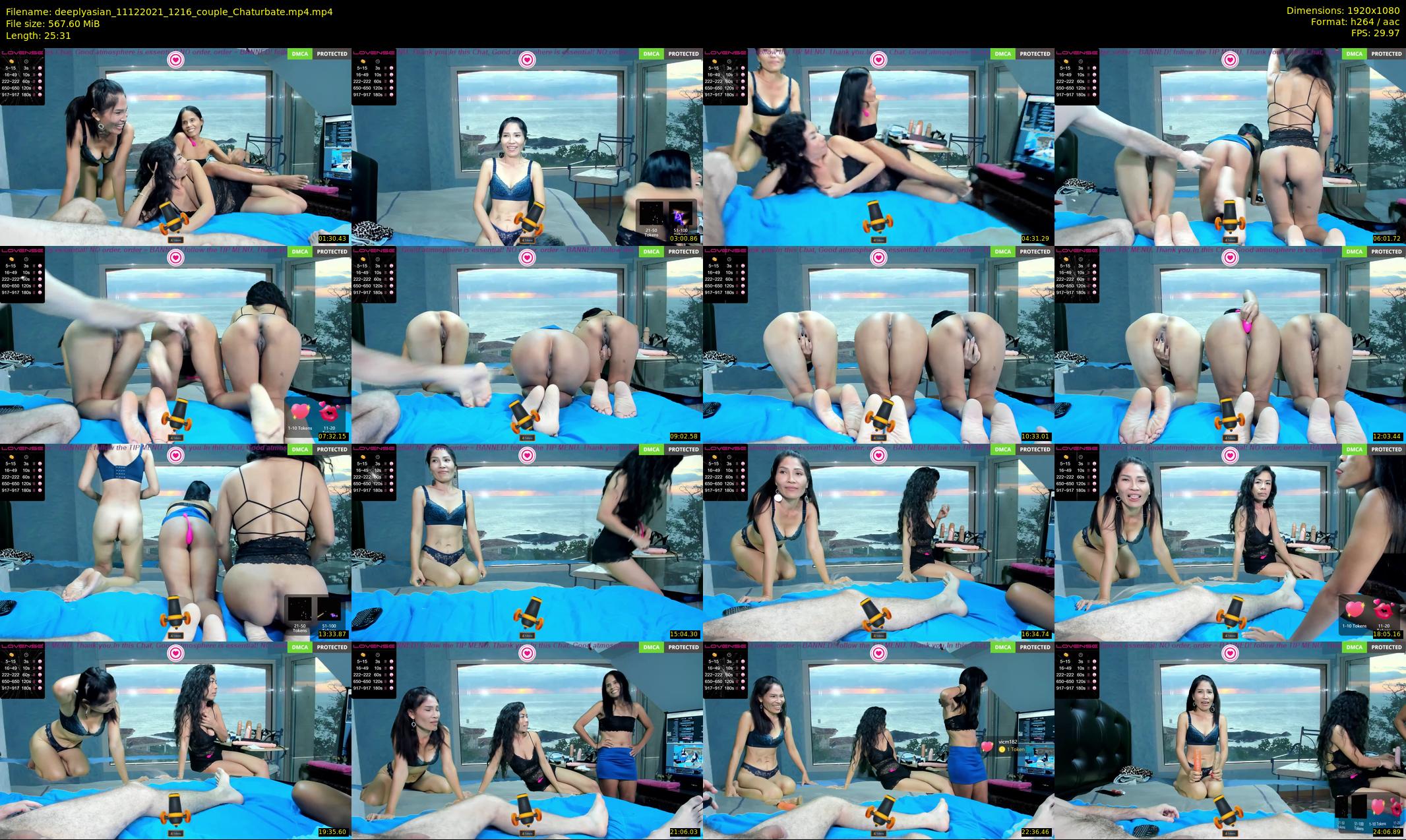 deeplyasian — 26 minute Chaturbate couple cam show recording, 1080p, Dec 11, 2021