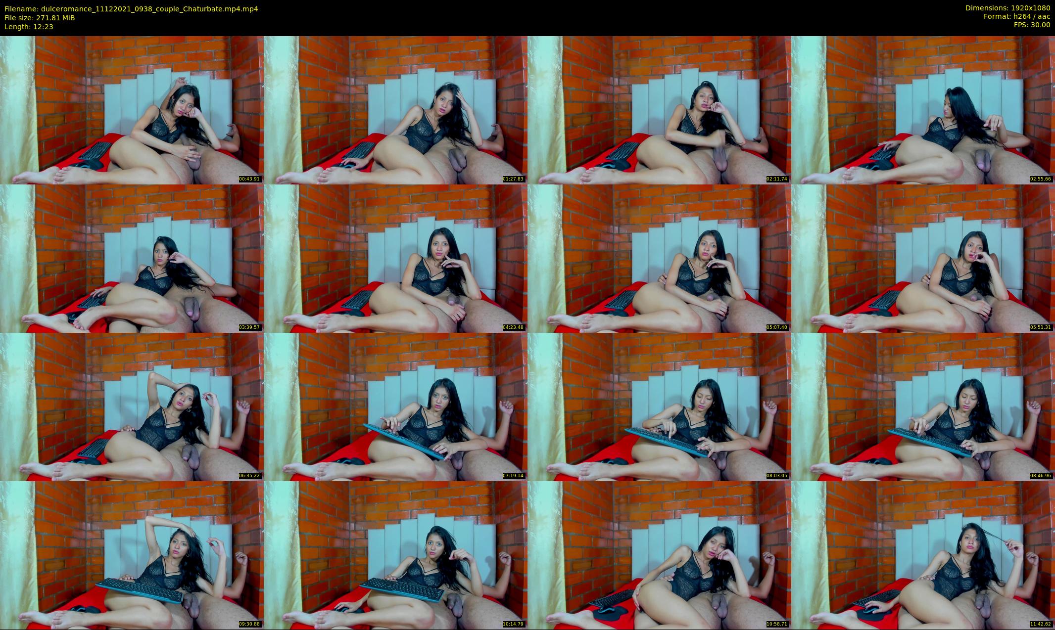 dulceromance — 13 minute Chaturbate couple cam show recording, 1080p, Dec 11, 2021